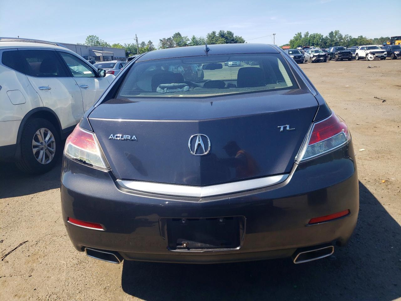 2012 Acura Tl Gray vin: 19UUA8F28CA024682