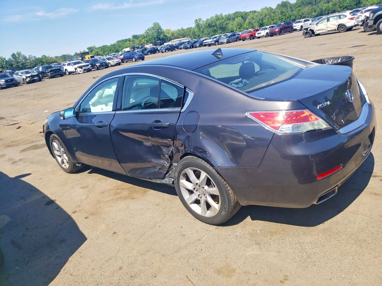 2012 Acura Tl Gray vin: 19UUA8F28CA024682