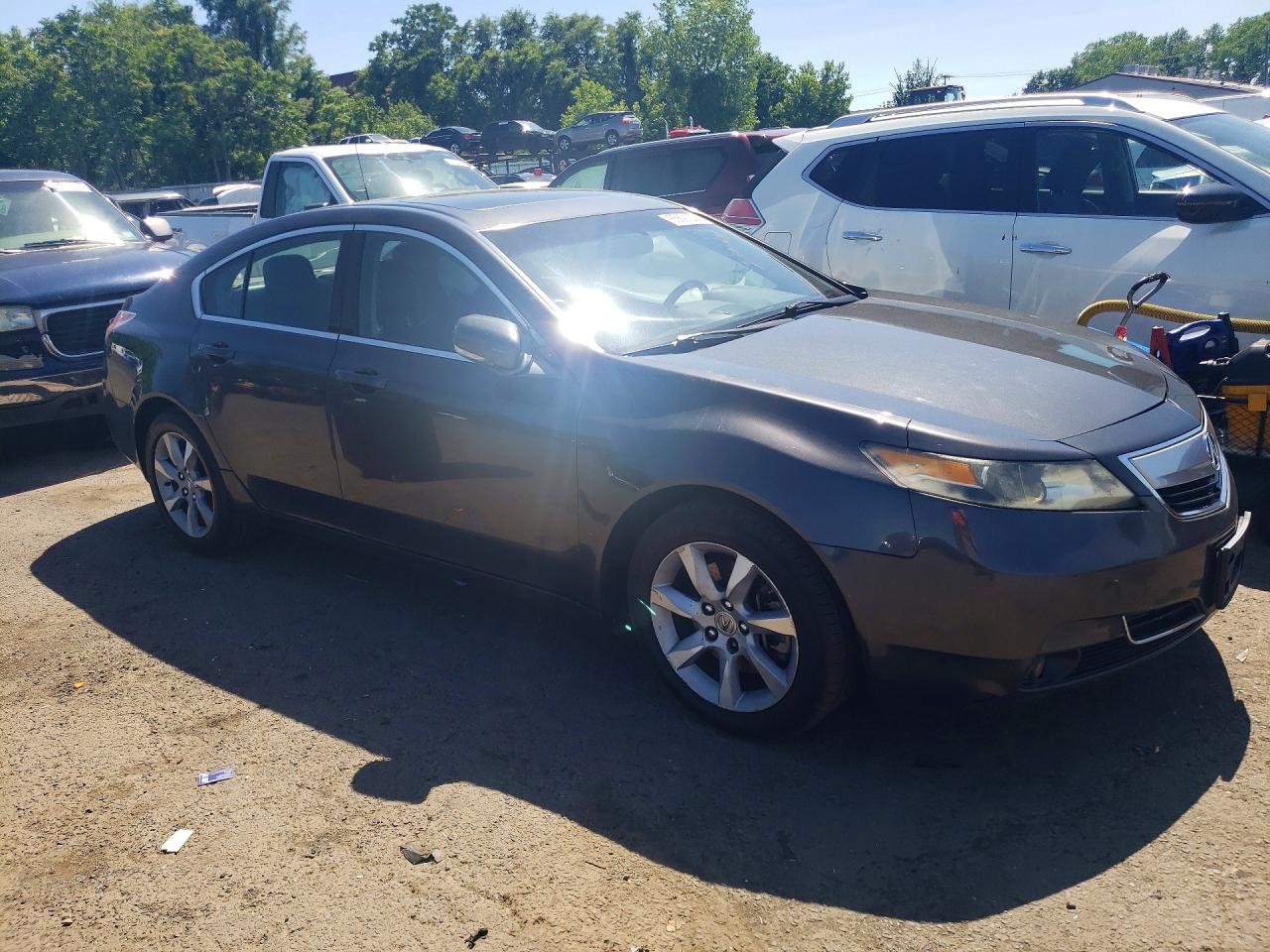 2012 Acura Tl Gray vin: 19UUA8F28CA024682