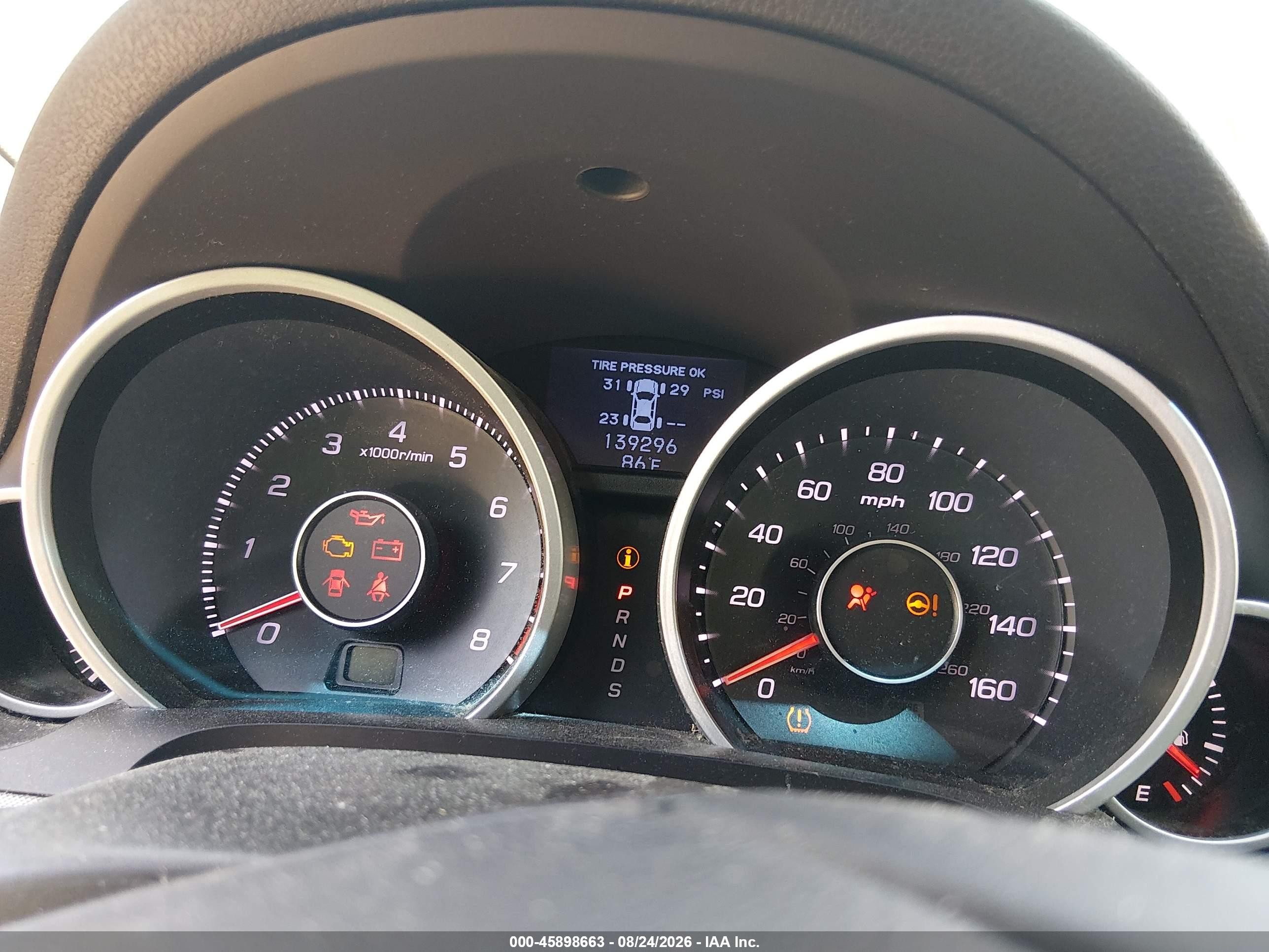2012 Acura Tl 3.5 Серый vin: 19UUA8F28CA031177