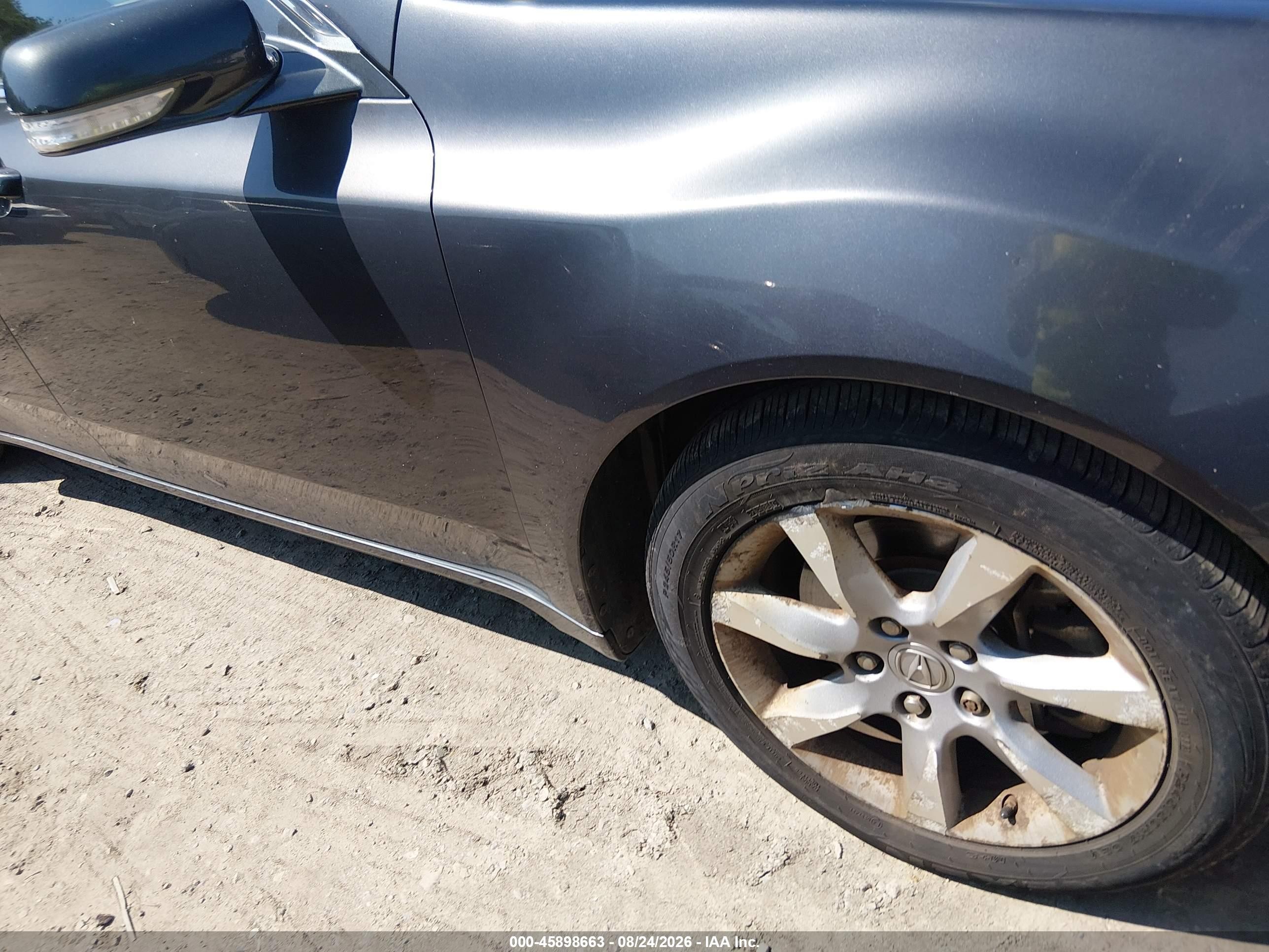 2012 Acura Tl 3.5 Серый vin: 19UUA8F28CA031177