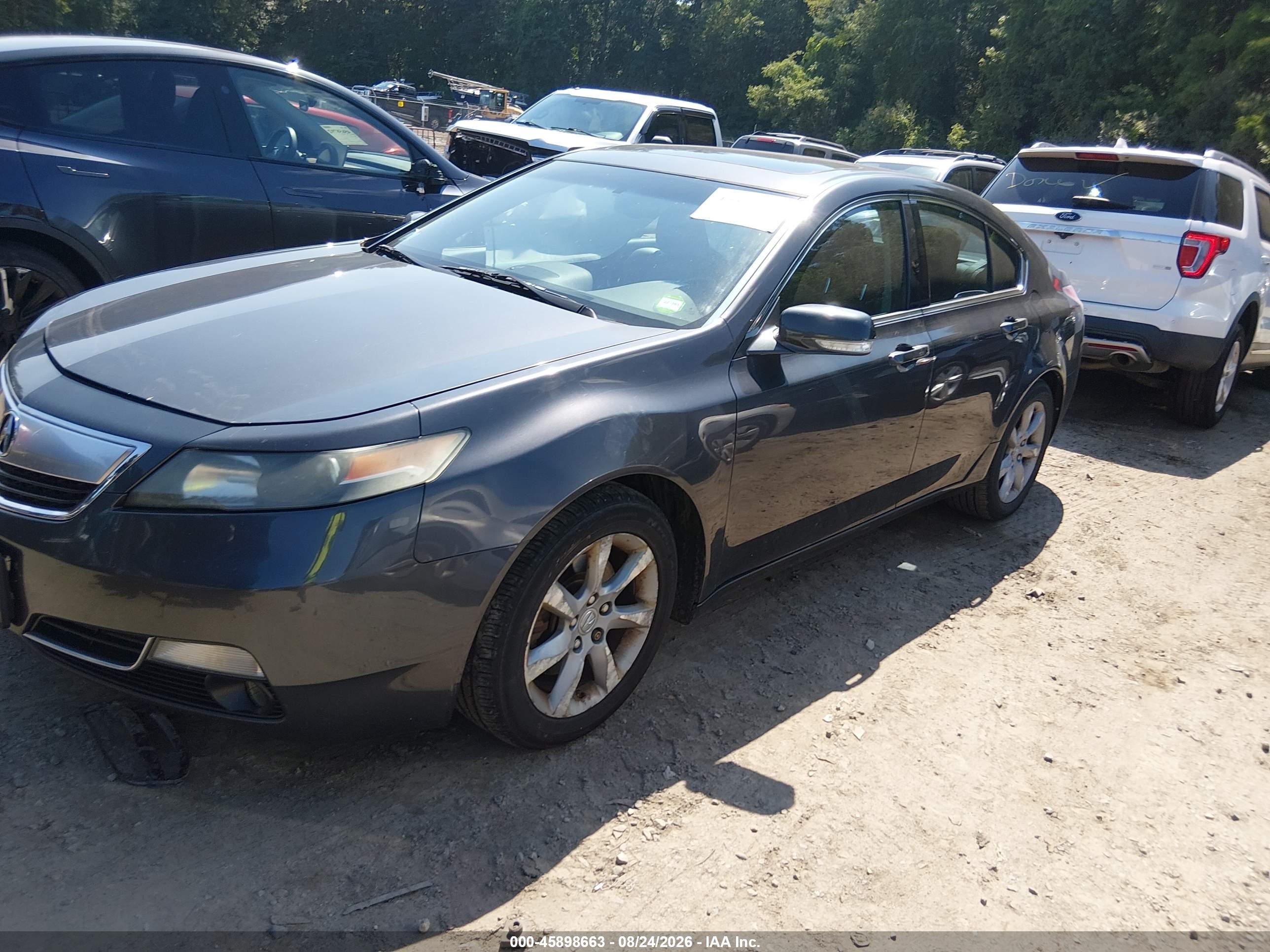2012 Acura Tl 3.5 Серый vin: 19UUA8F28CA031177