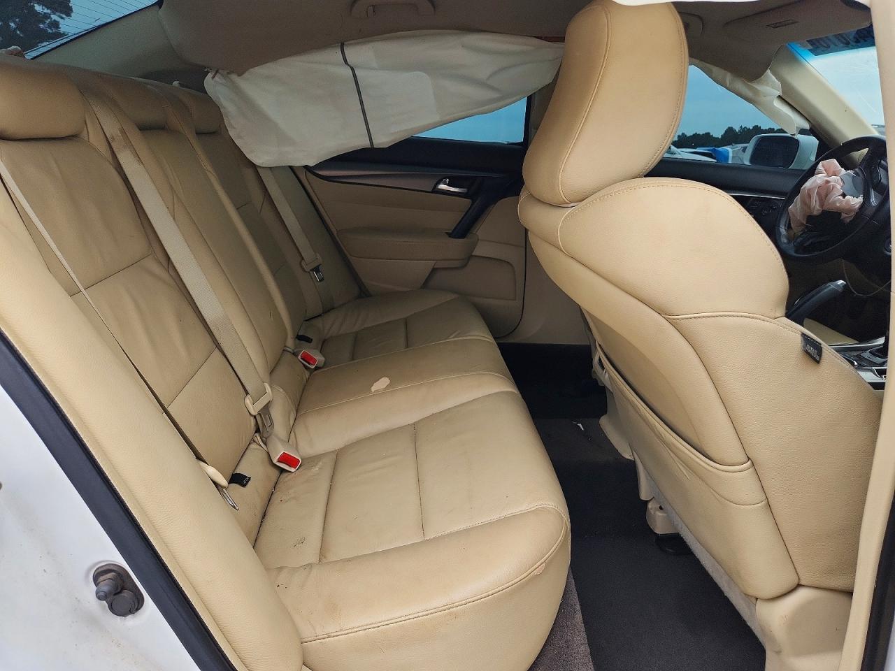 2012 Acura Tl White vin: 19UUA8F28CA038615
