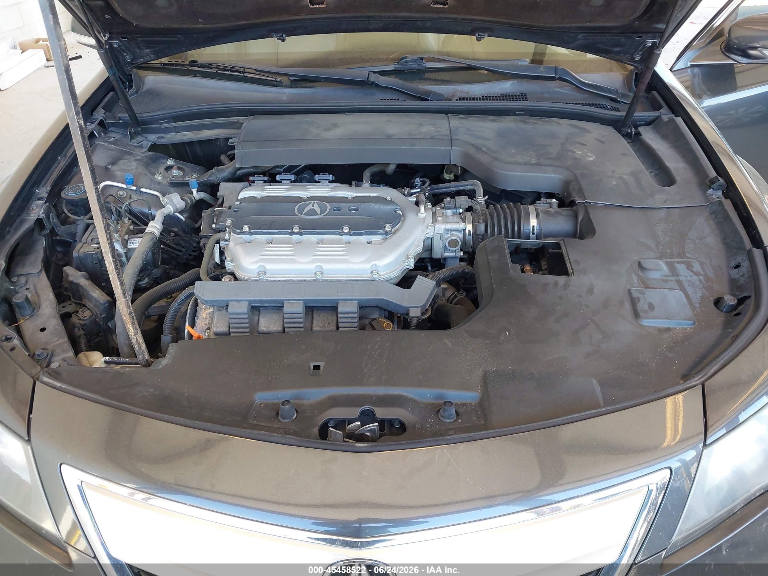 2013 Acura Tl 3.5 Gray vin: 19UUA8F28DA006040