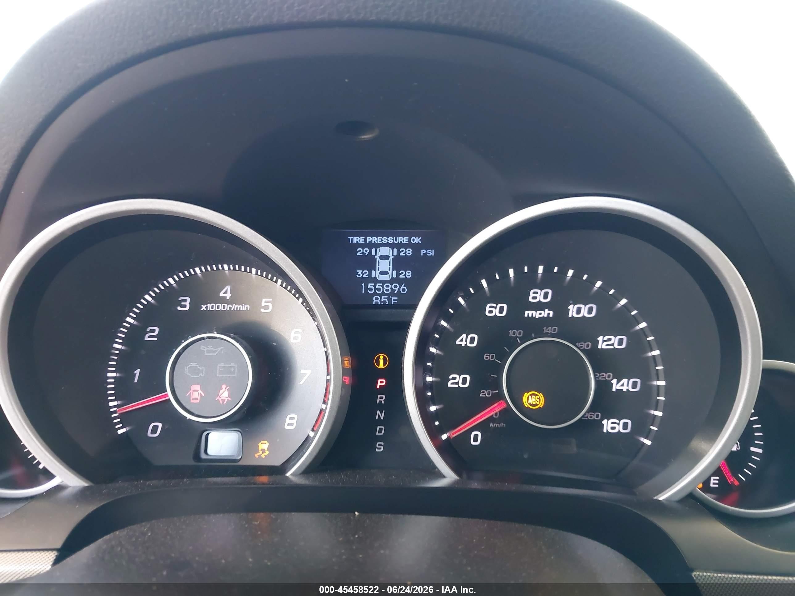 2013 Acura Tl 3.5 Gray vin: 19UUA8F28DA006040