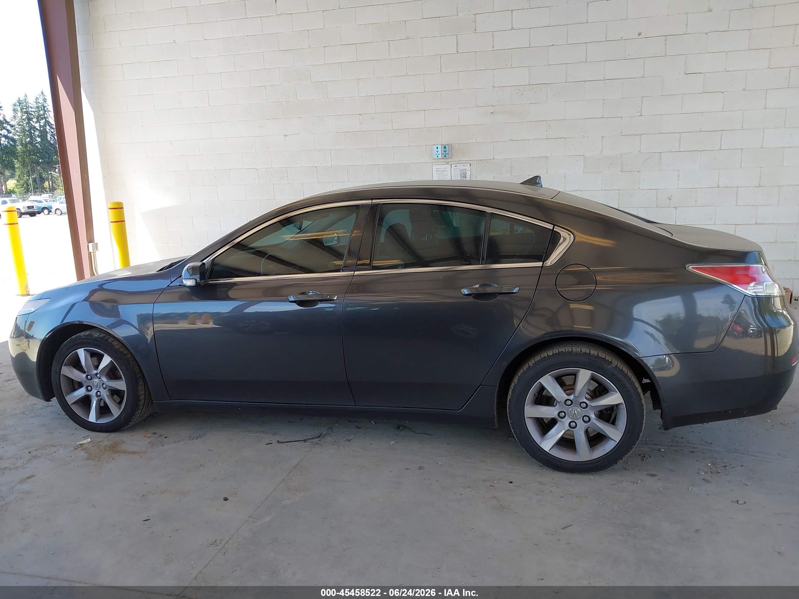 2013 Acura Tl 3.5 Gray vin: 19UUA8F28DA006040