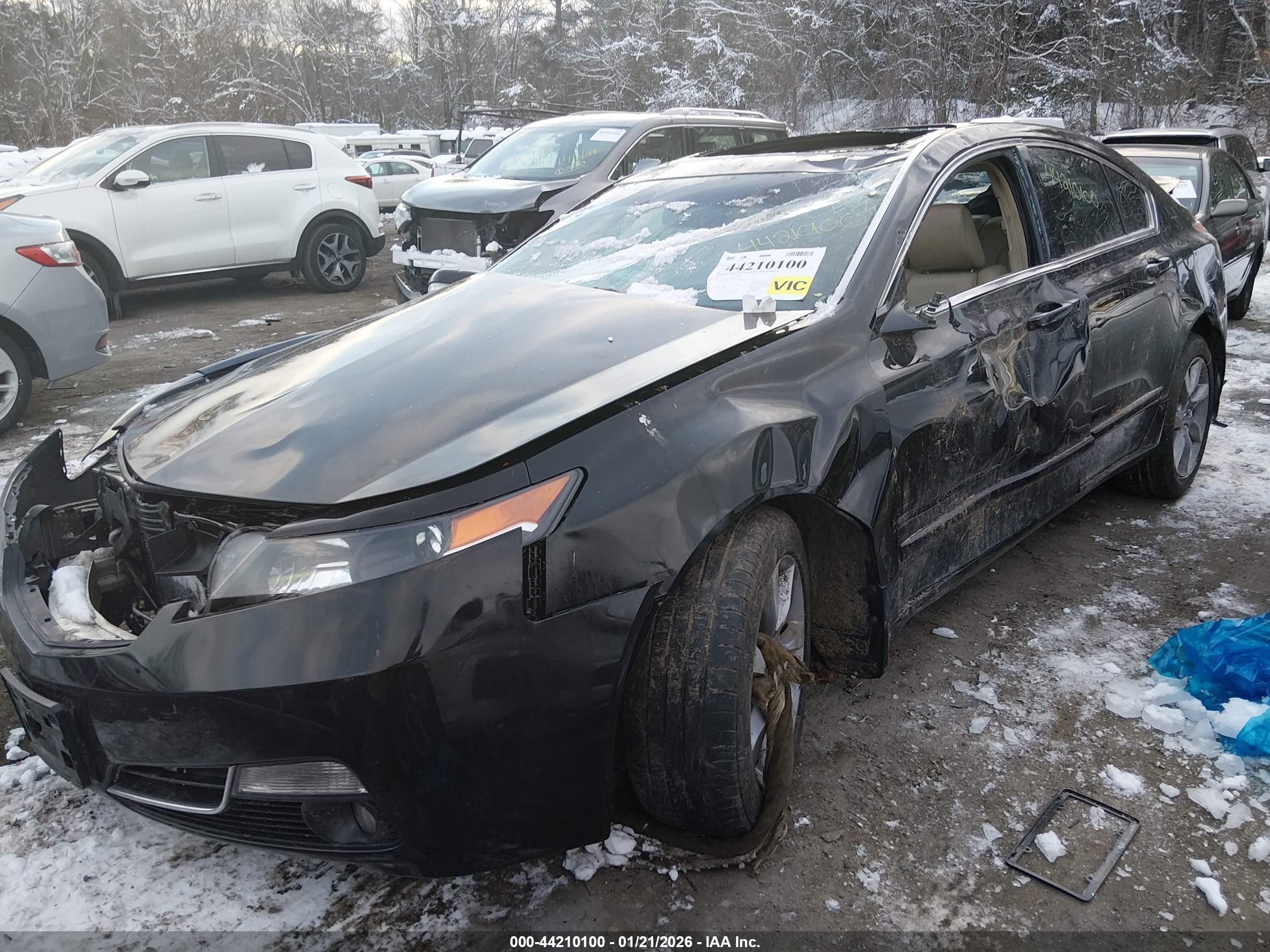 2013 Acura Tl 3.5 Black vin: 19UUA8F28DA007365