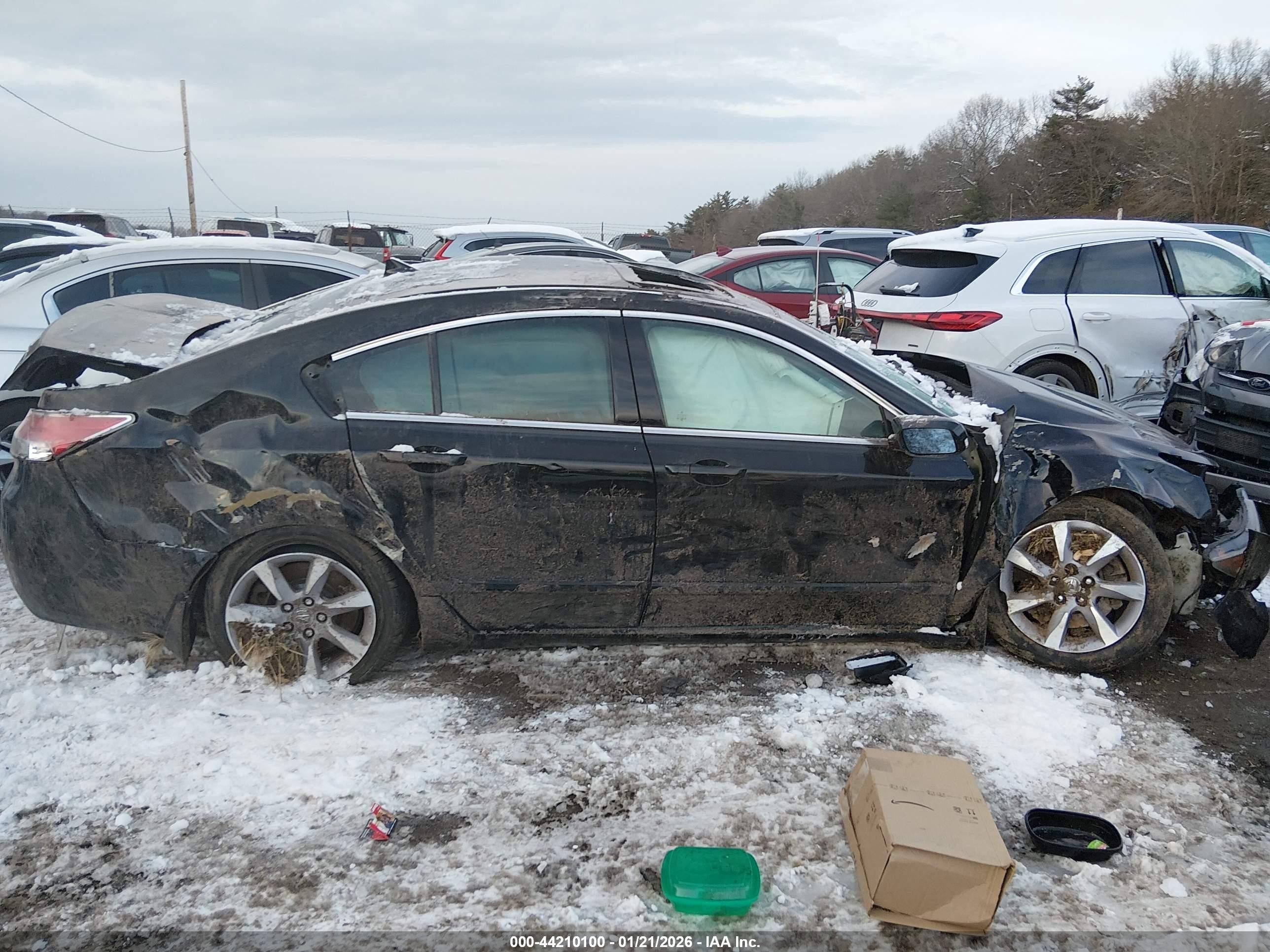 2013 Acura Tl 3.5 Black vin: 19UUA8F28DA007365