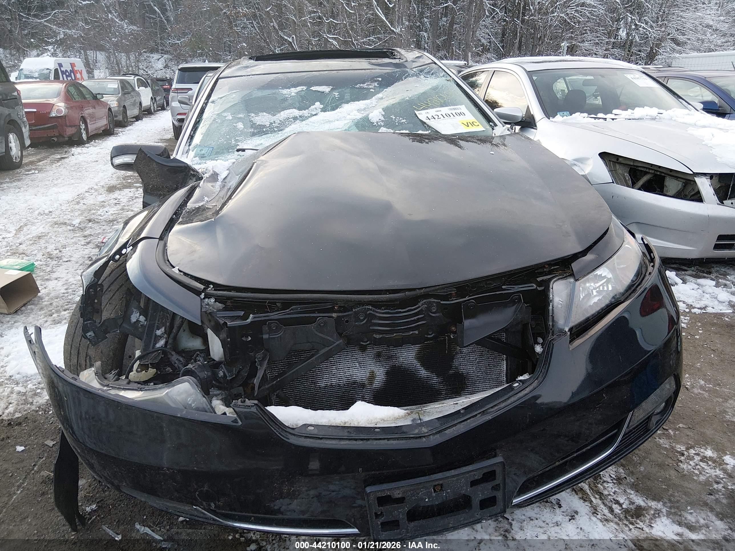 2013 Acura Tl 3.5 Black vin: 19UUA8F28DA007365