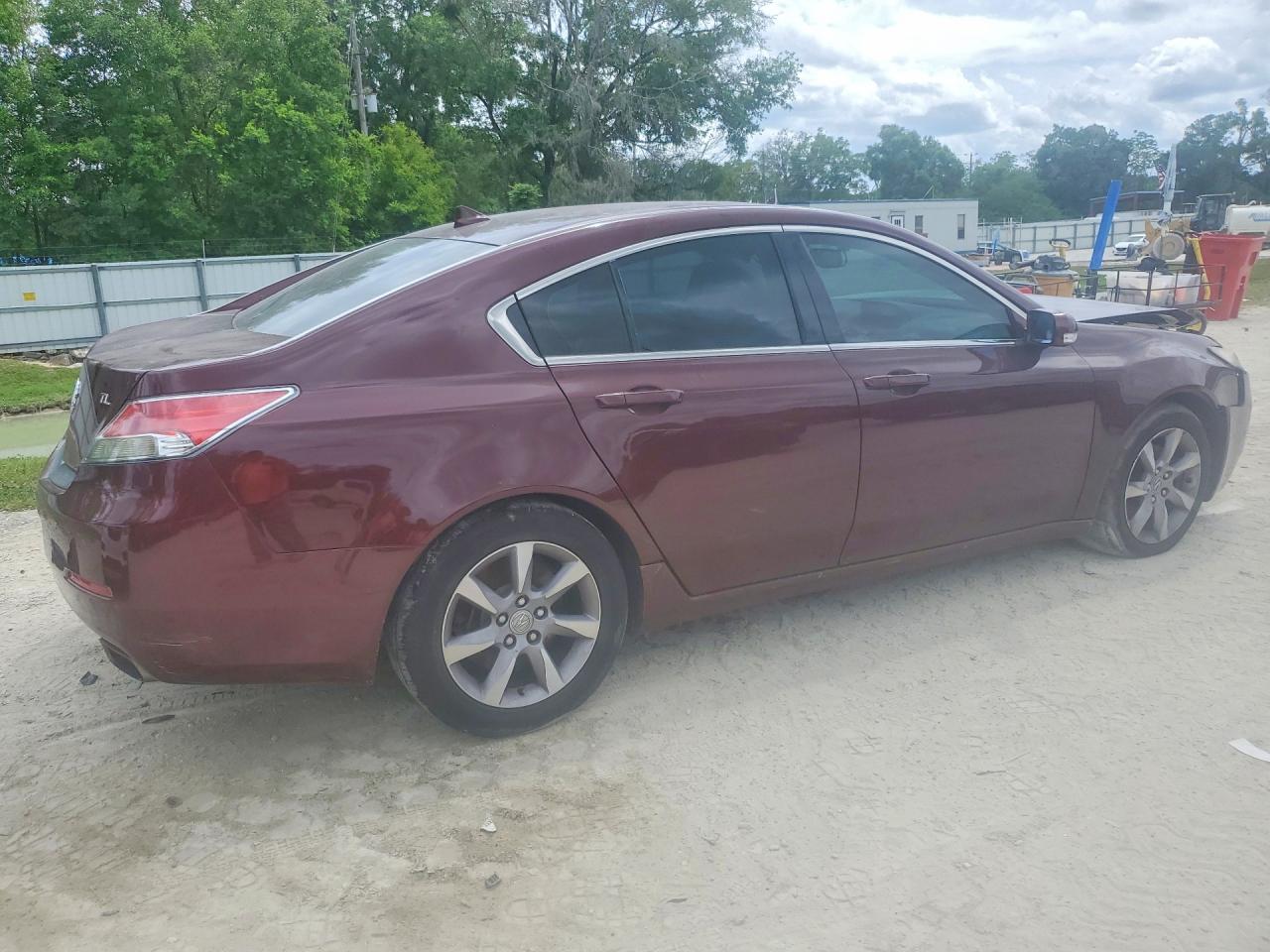 2013 Acura Tl Темно-бордовый vin: 19UUA8F28DA008600