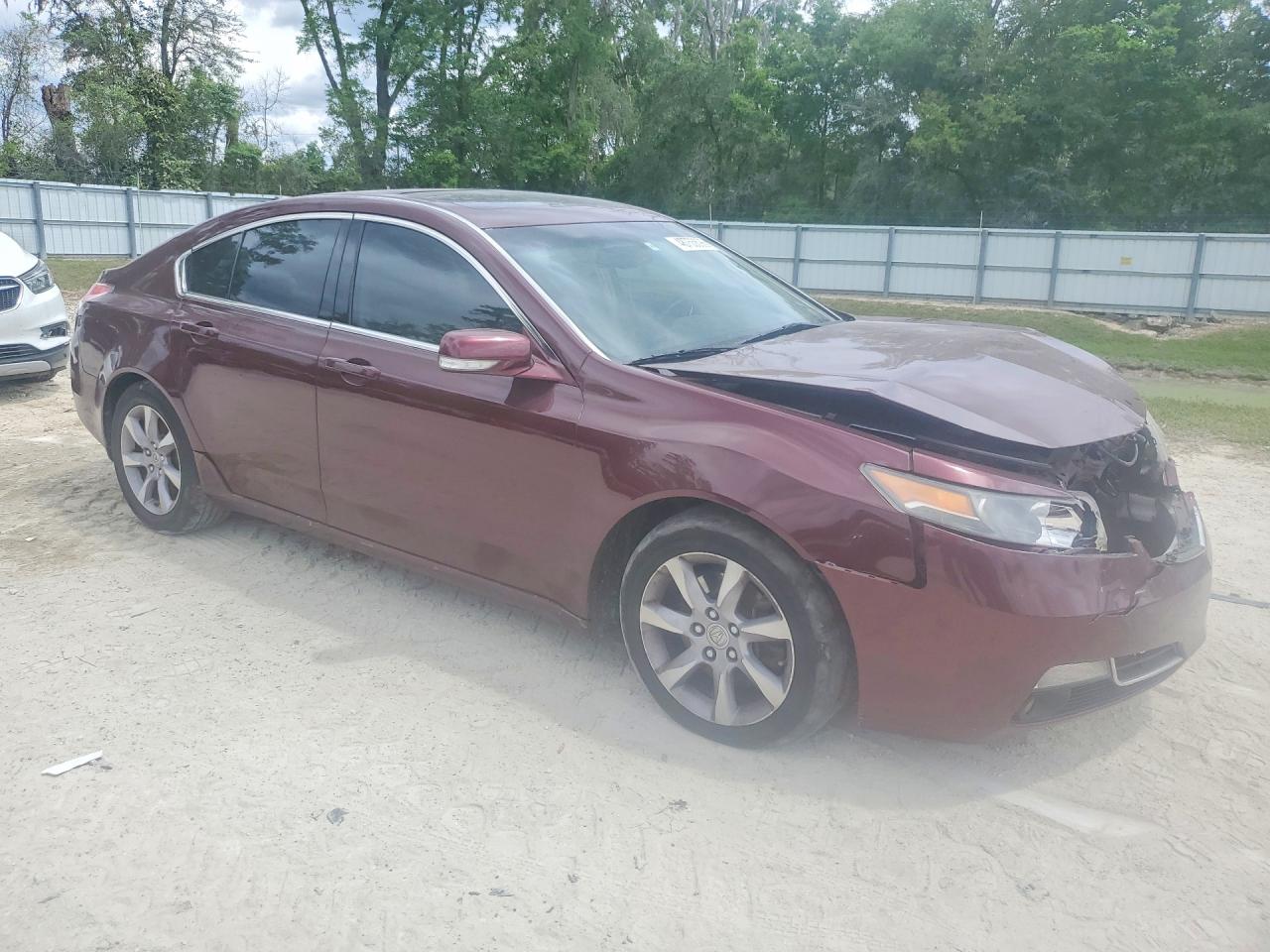 2013 Acura Tl Темно-бордовый vin: 19UUA8F28DA008600