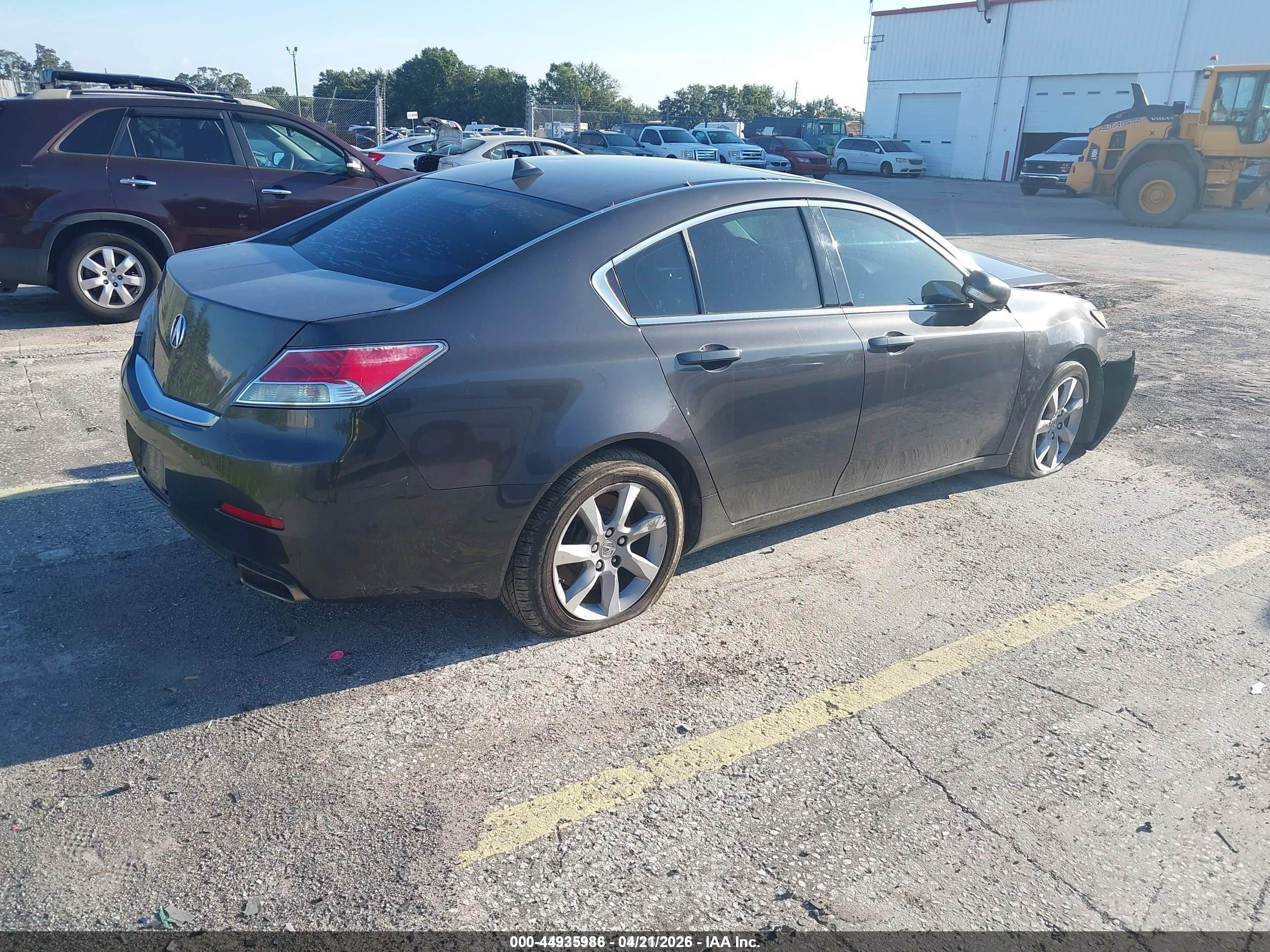 2013 Acura Tl 3.5 Gray vin: 19UUA8F28DA010718