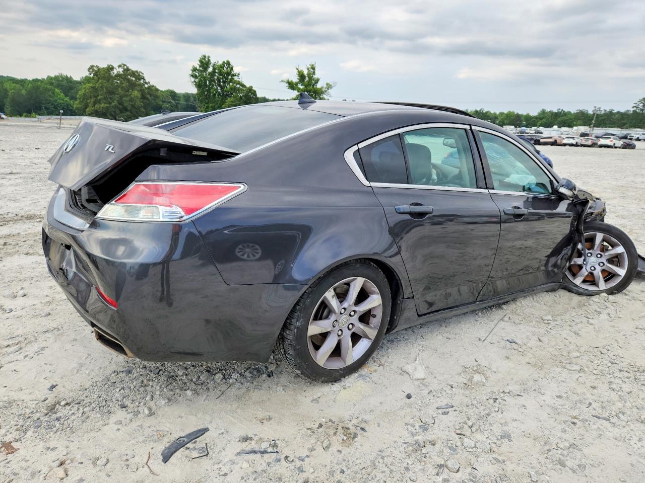 2013 Acura Tl Type S Gray vin: 19UUA8F28DA011688