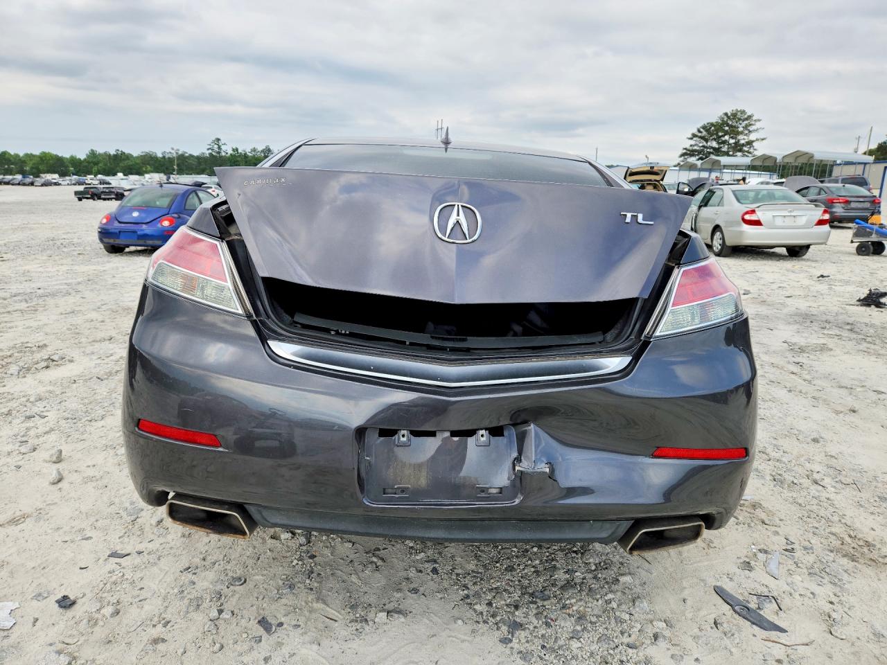 2013 Acura Tl Type S Gray vin: 19UUA8F28DA011688