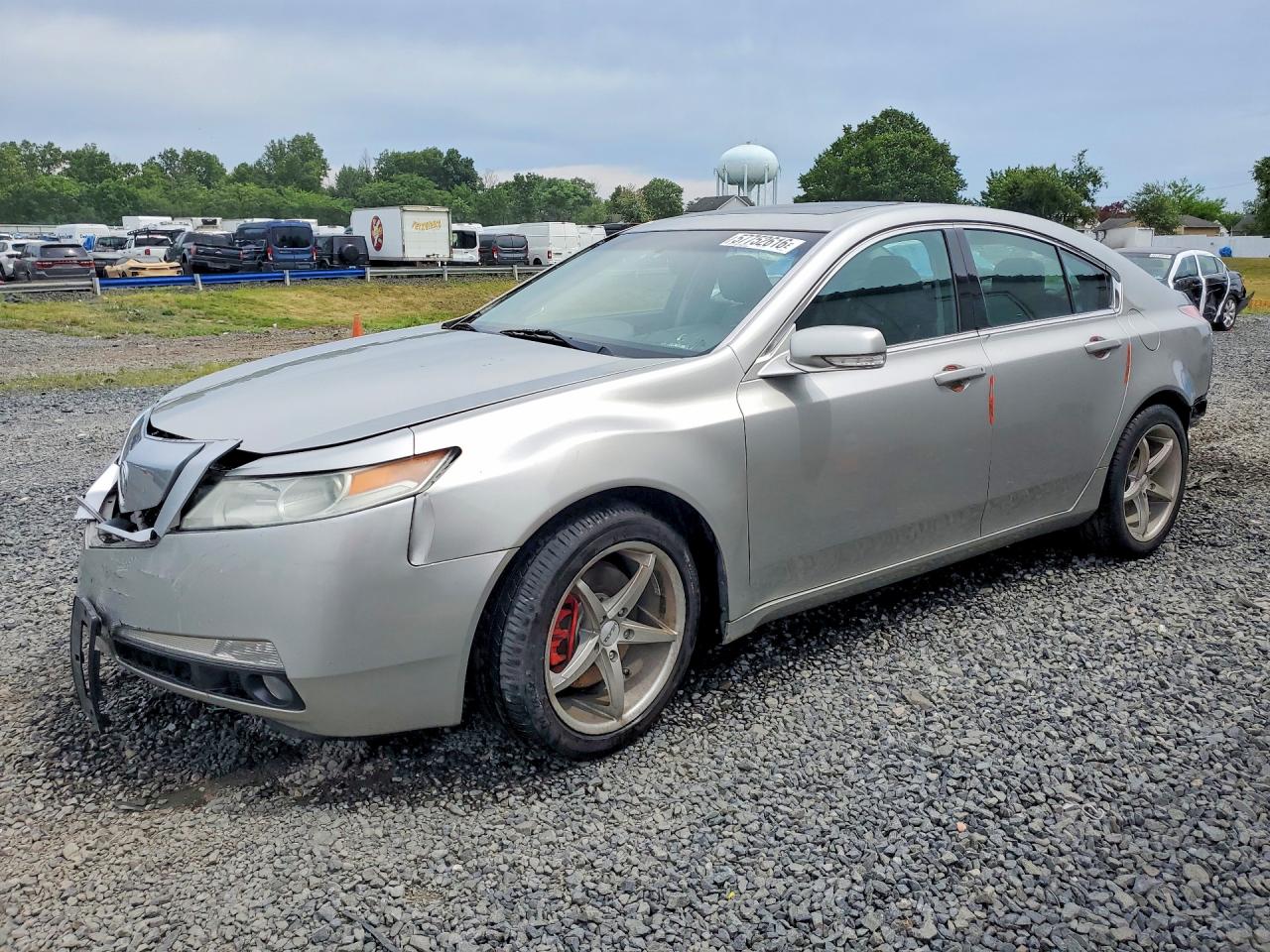 2010 Acura Tl Silver vin: 19UUA8F29AA009069