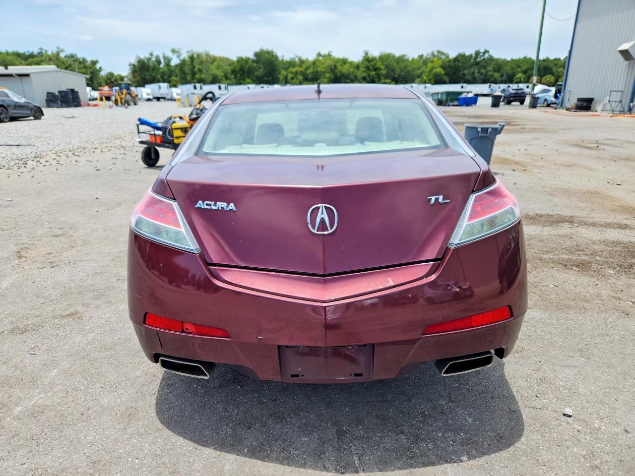 2010 Acura Tl Maroon vin: 19UUA8F29AA014742