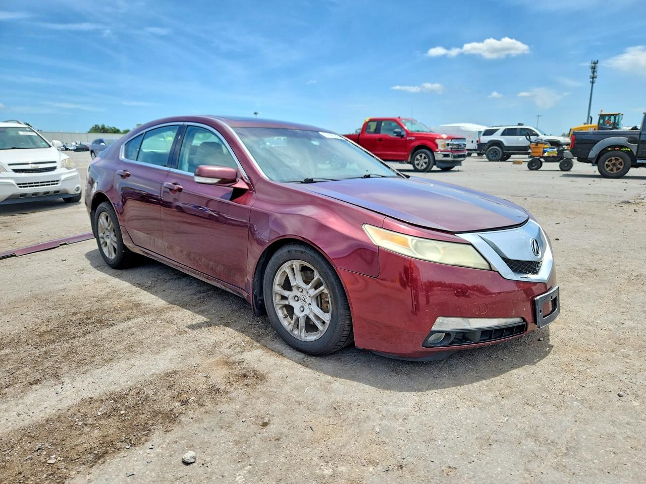 2010 Acura Tl Maroon vin: 19UUA8F29AA014742