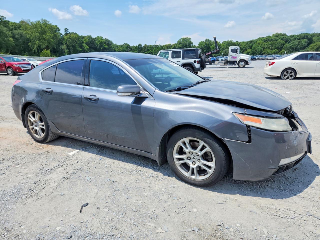 2010 Acura Tl Gray vin: 19UUA8F29AA021058