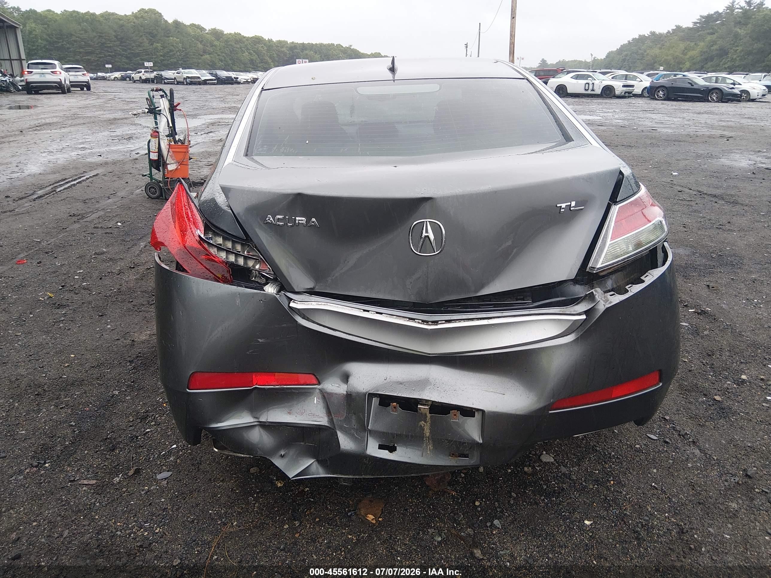 2010 Acura Tl 3.5 Gray vin: 19UUA8F29AA024641
