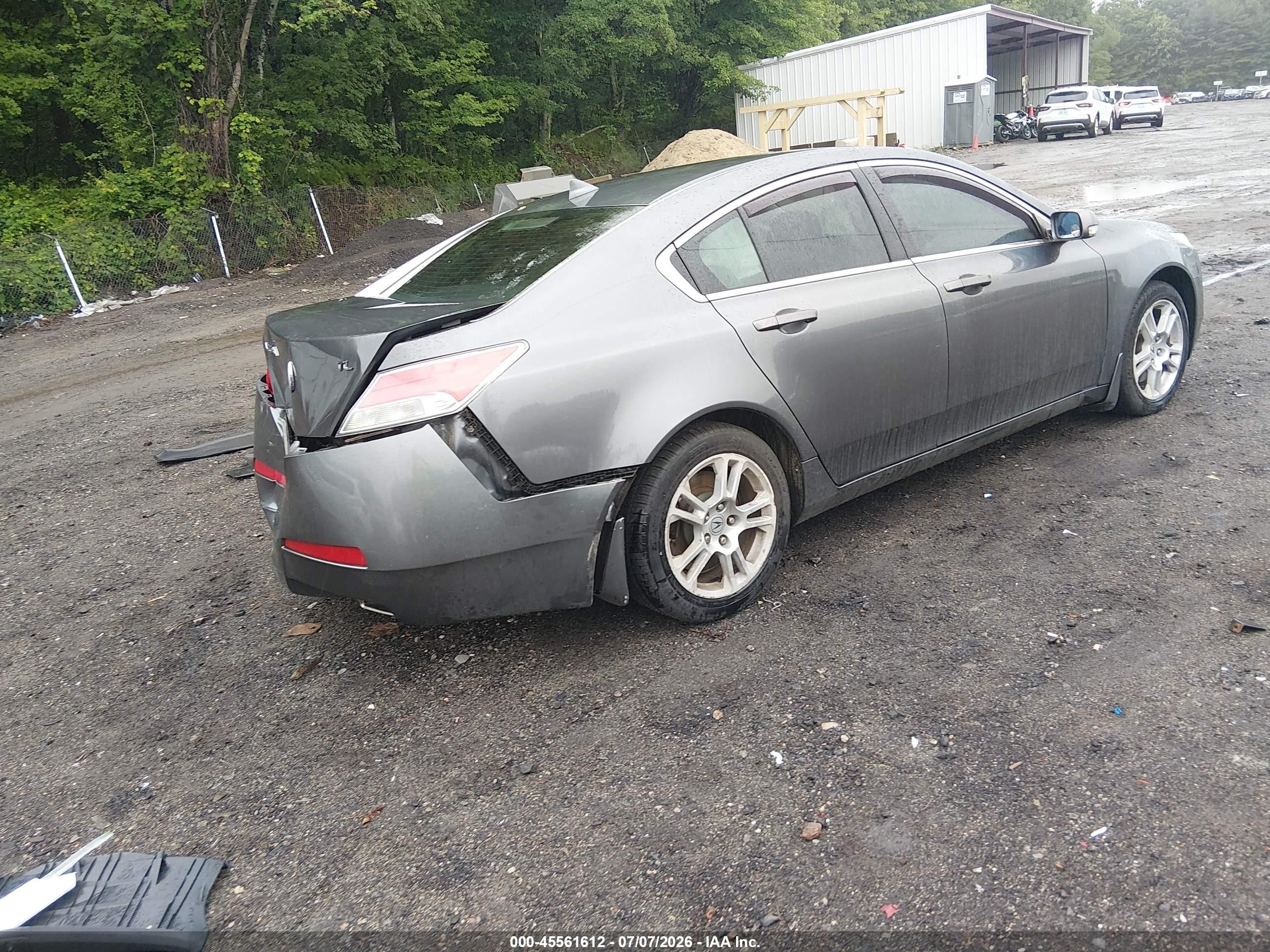 2010 Acura Tl 3.5 Gray vin: 19UUA8F29AA024641