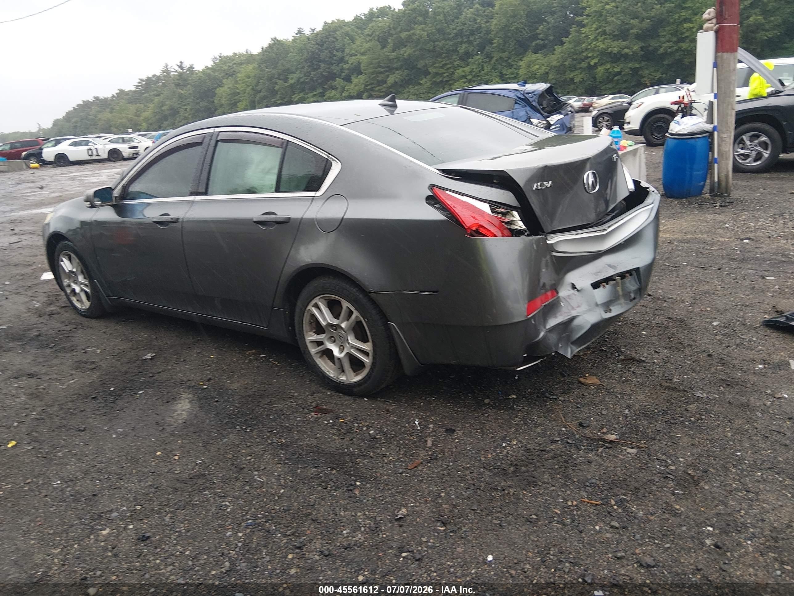 2010 Acura Tl 3.5 Gray vin: 19UUA8F29AA024641