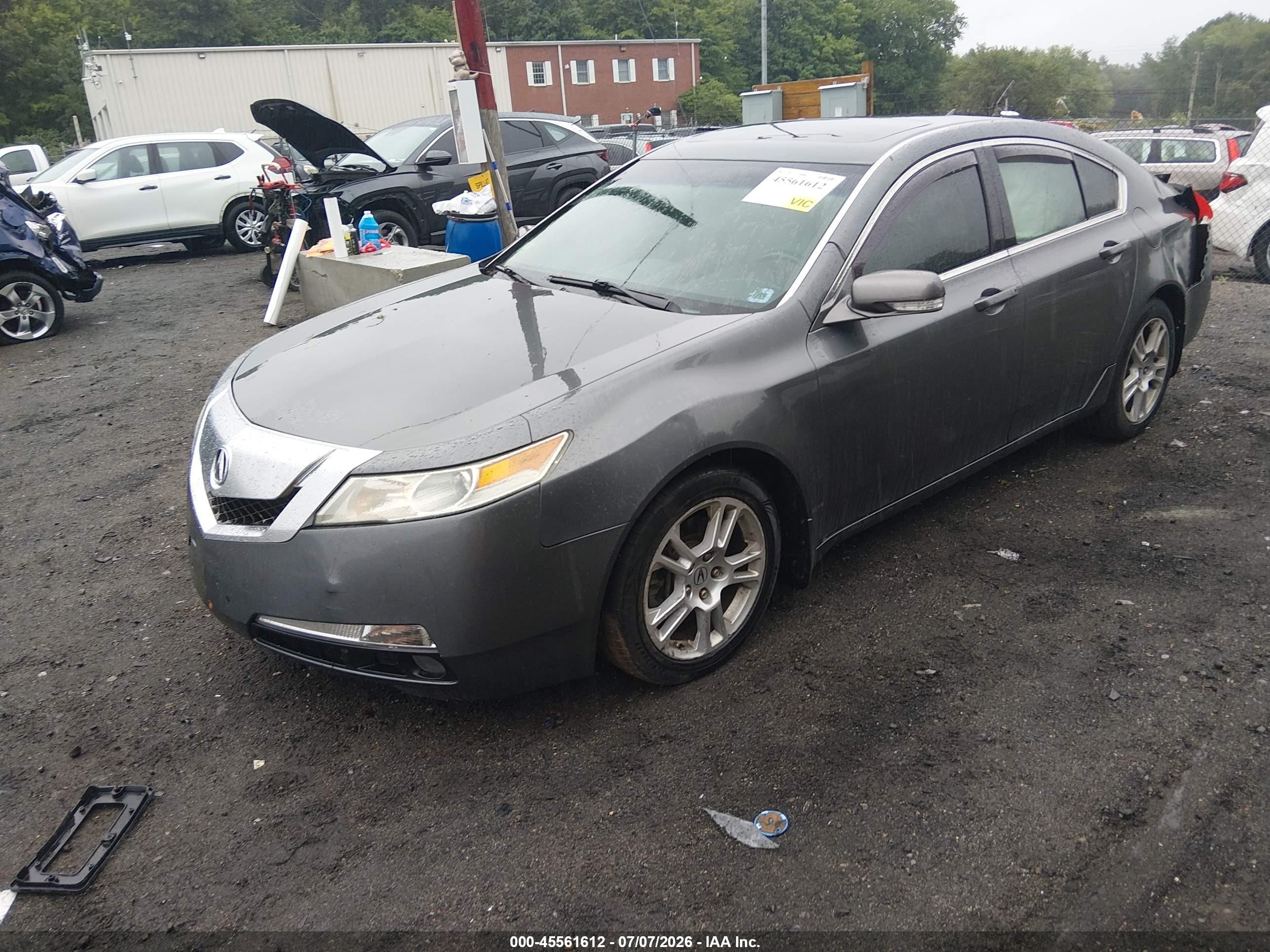 2010 Acura Tl 3.5 Gray vin: 19UUA8F29AA024641