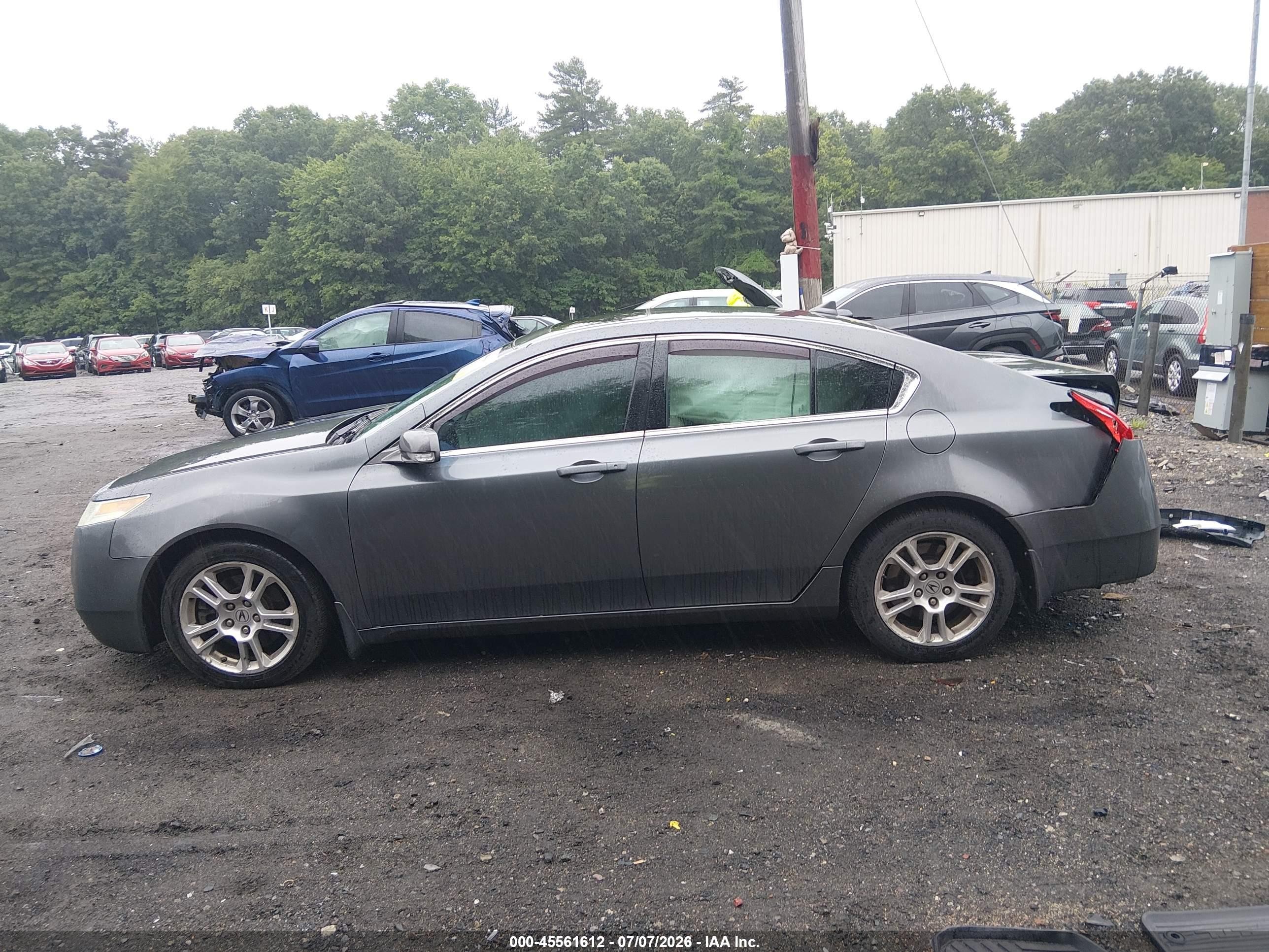 2010 Acura Tl 3.5 Gray vin: 19UUA8F29AA024641