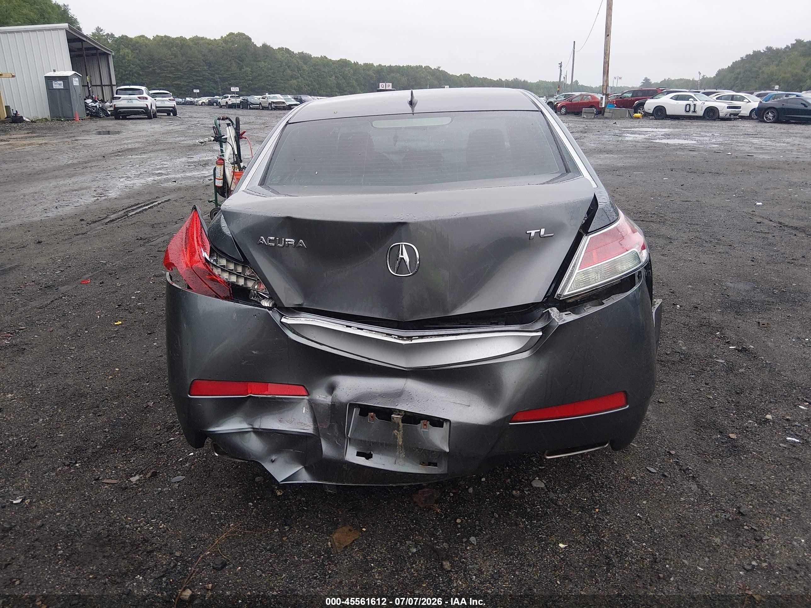 2010 Acura Tl 3.5 Gray vin: 19UUA8F29AA024641