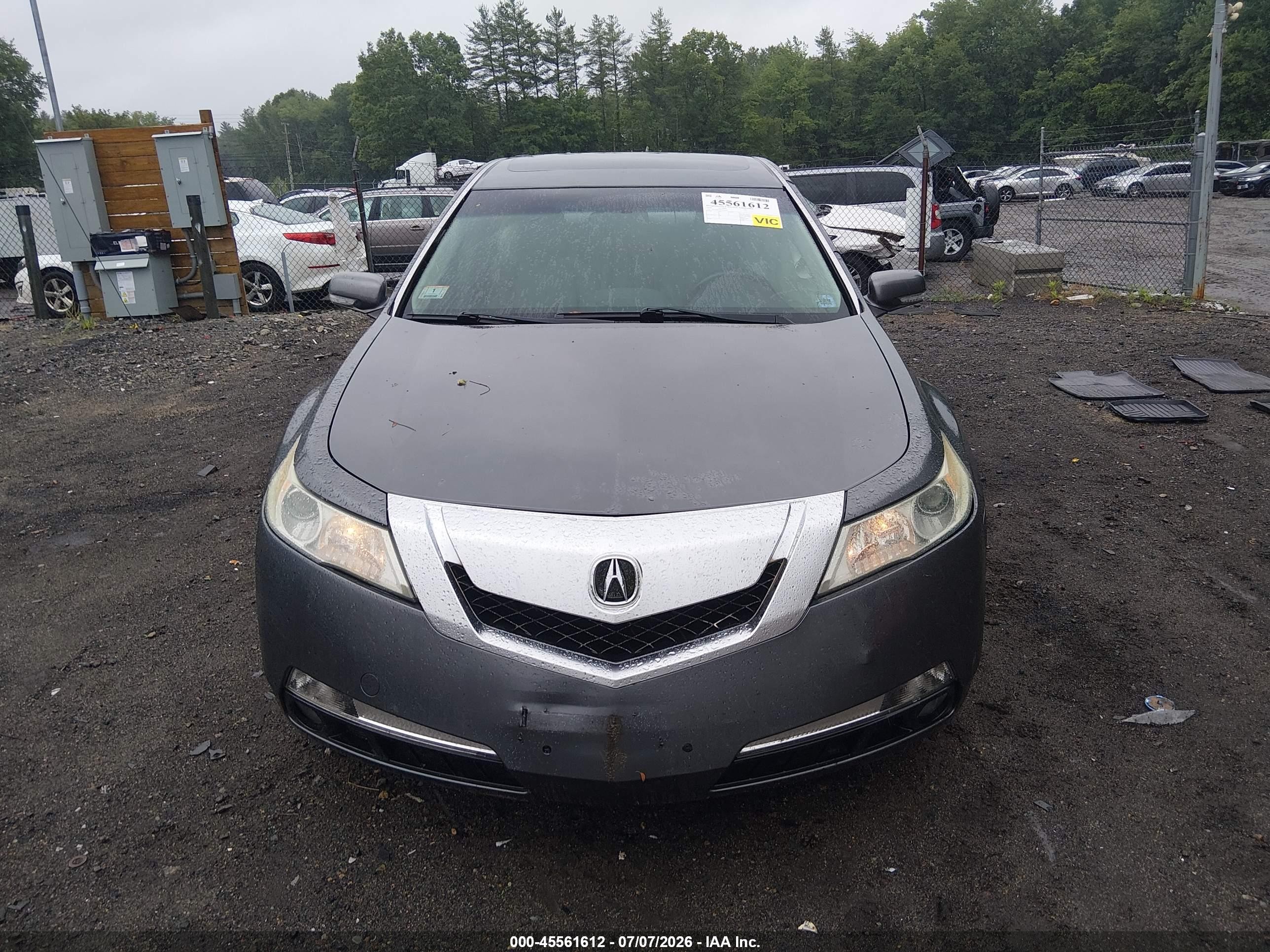 2010 Acura Tl 3.5 Gray vin: 19UUA8F29AA024641