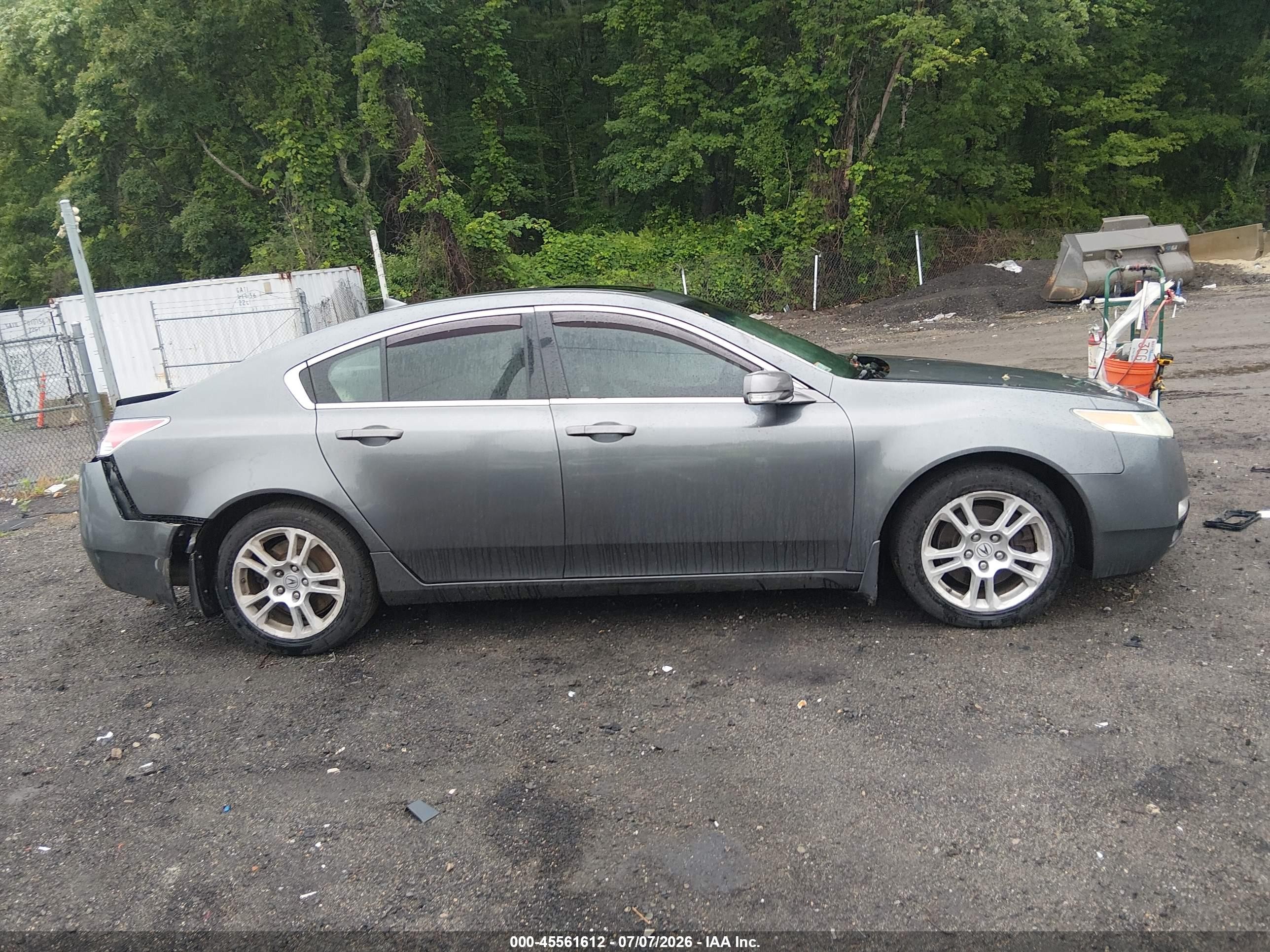 2010 Acura Tl 3.5 Gray vin: 19UUA8F29AA024641