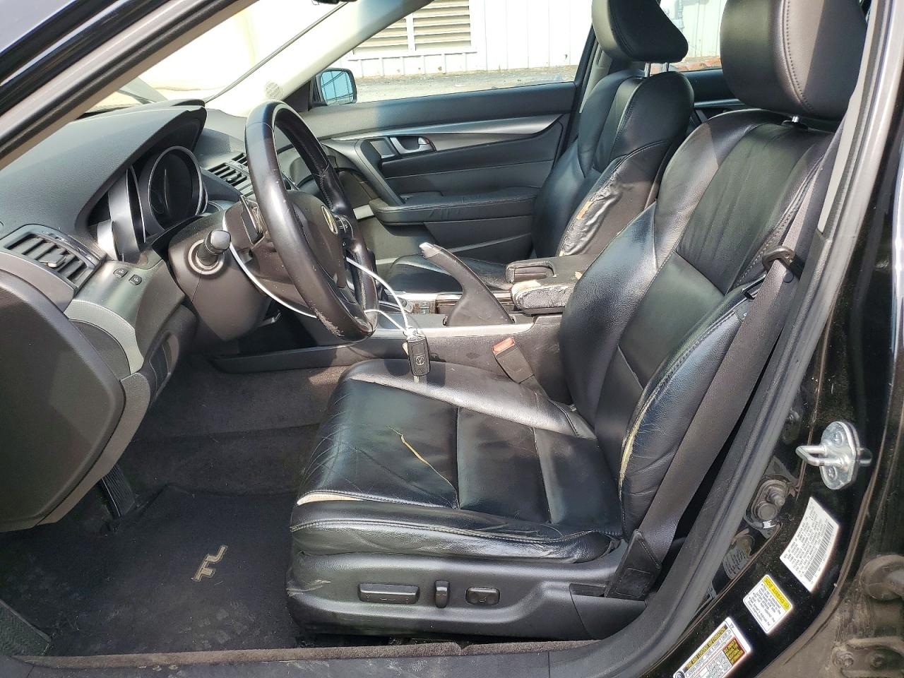 2011 Acura Tl Black vin: 19UUA8F29BA000132