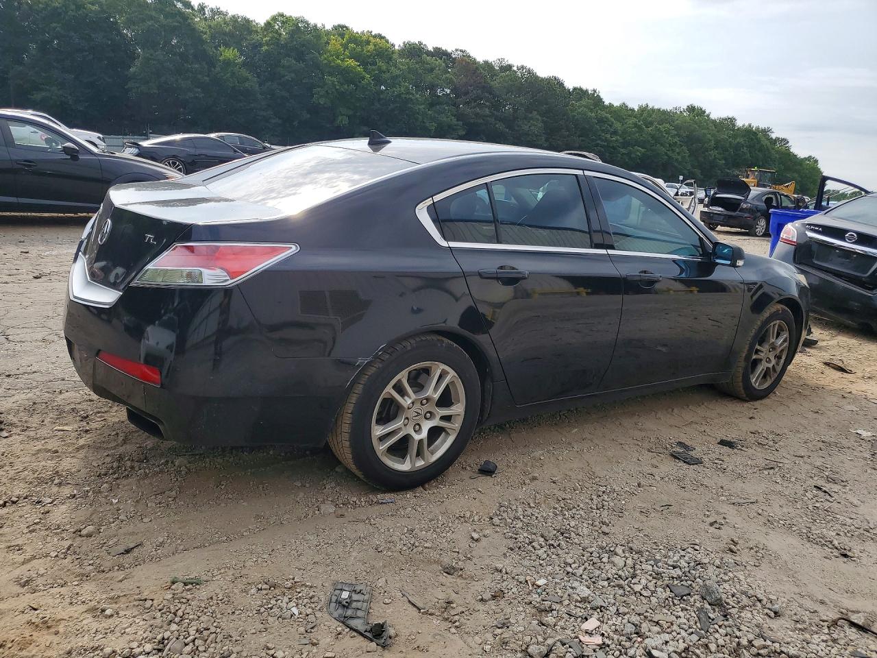 2011 Acura Tl Black vin: 19UUA8F29BA000132