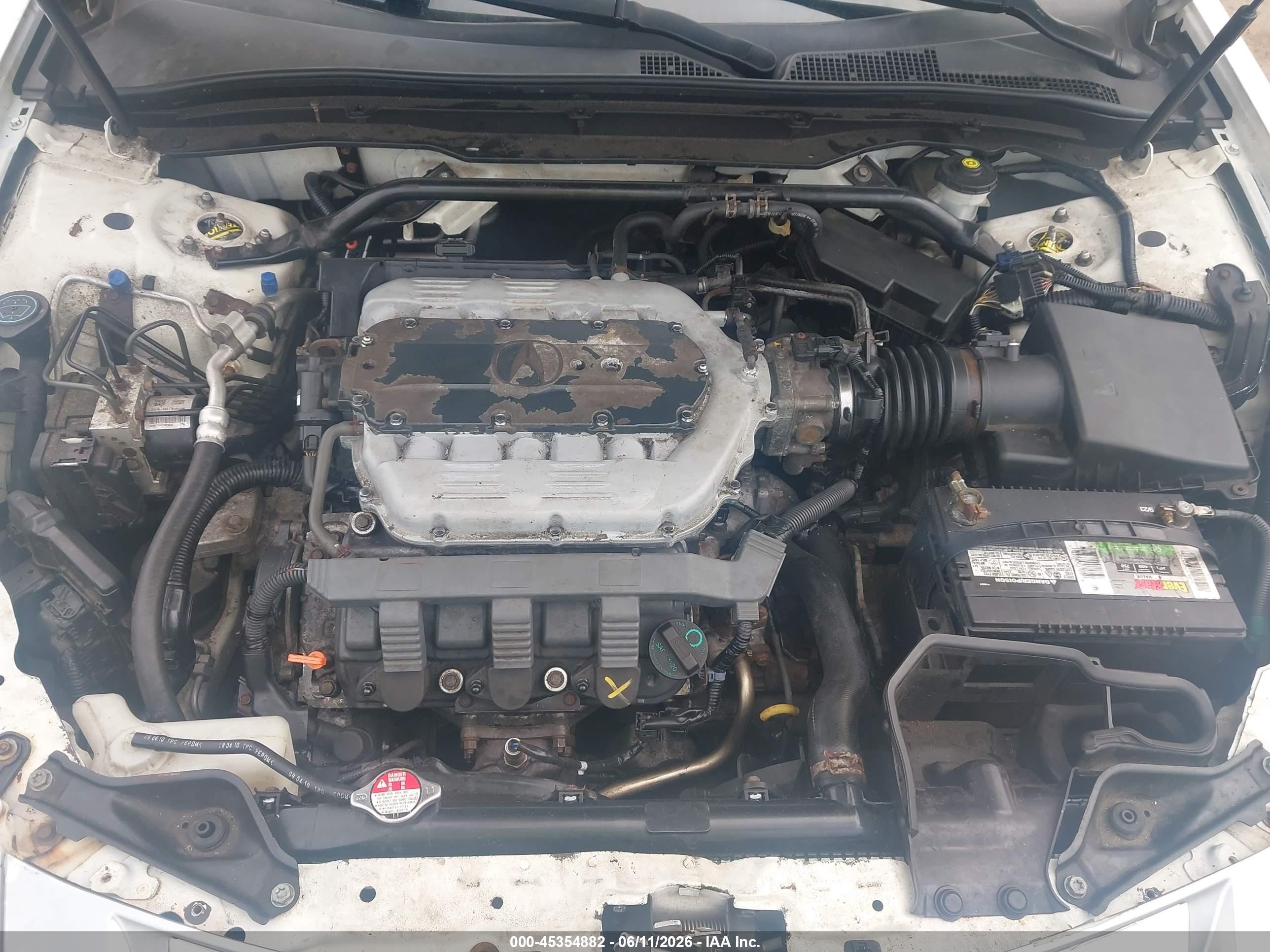 2011 Acura Tl 3.5 White vin: 19UUA8F29BA003256