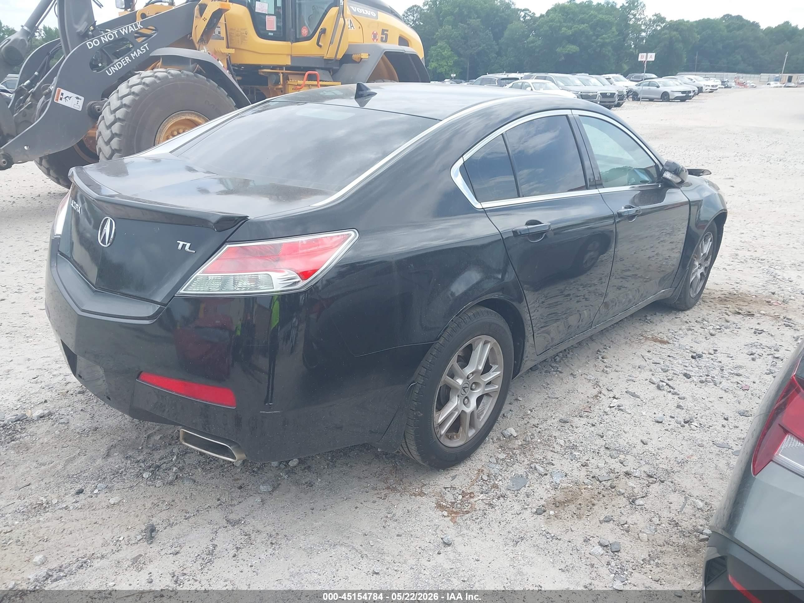 2011 Acura Tl 3.5 Black vin: 19UUA8F29BA007355