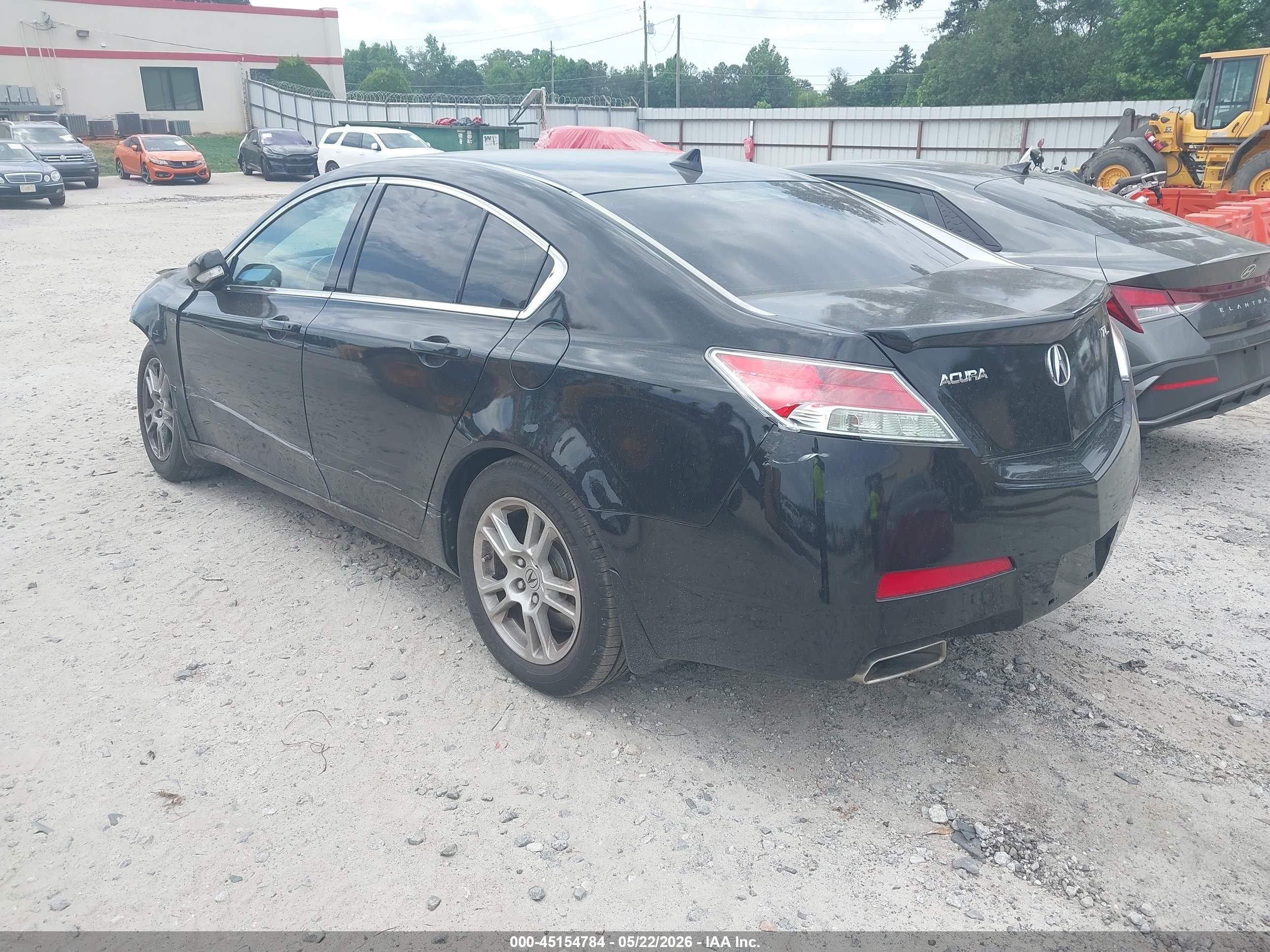 2011 Acura Tl 3.5 Black vin: 19UUA8F29BA007355