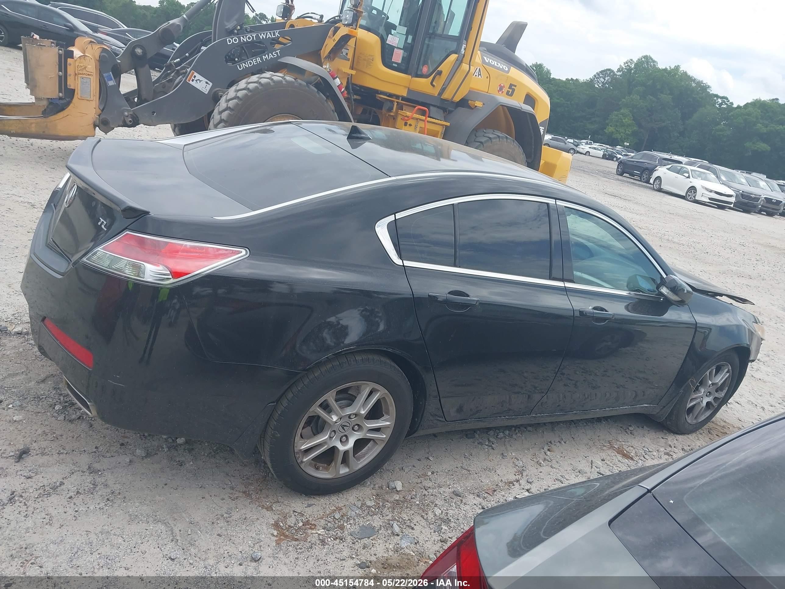 2011 Acura Tl 3.5 Black vin: 19UUA8F29BA007355