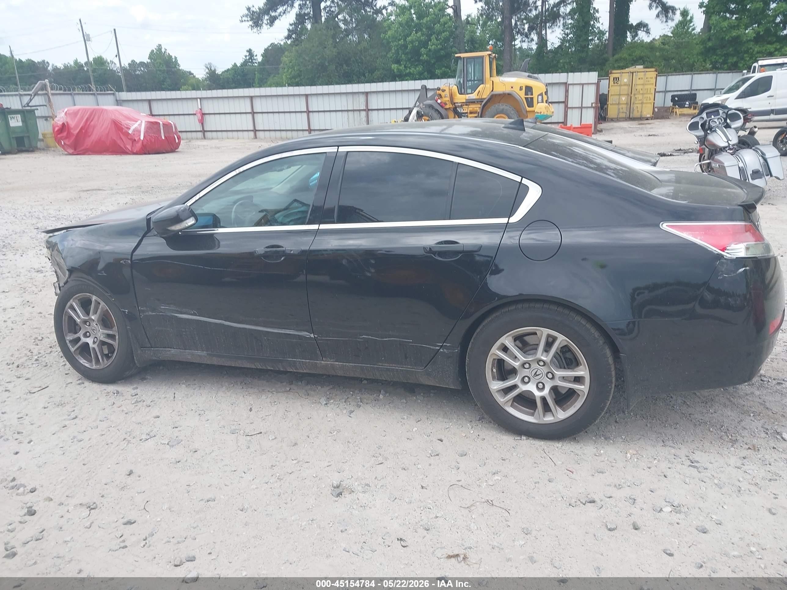 2011 Acura Tl 3.5 Black vin: 19UUA8F29BA007355