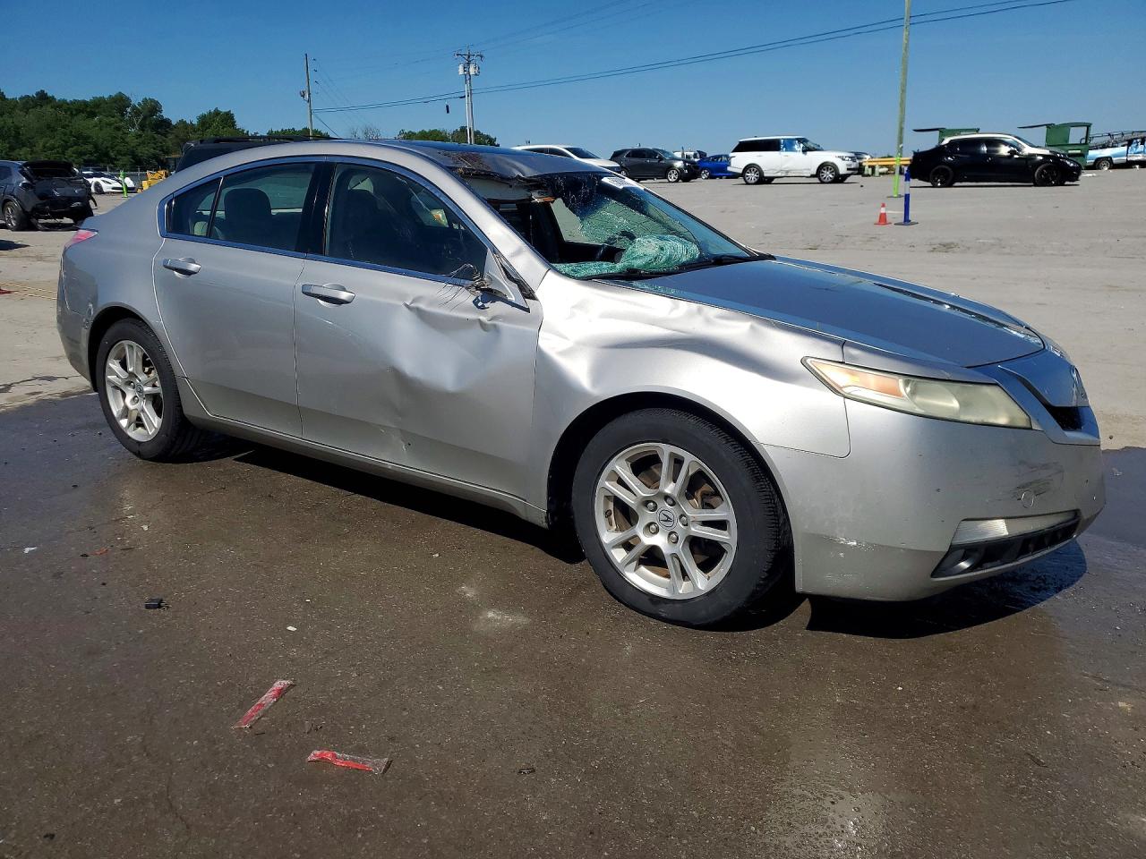 2011 Acura Tl Silver vin: 19UUA8F29BA008425