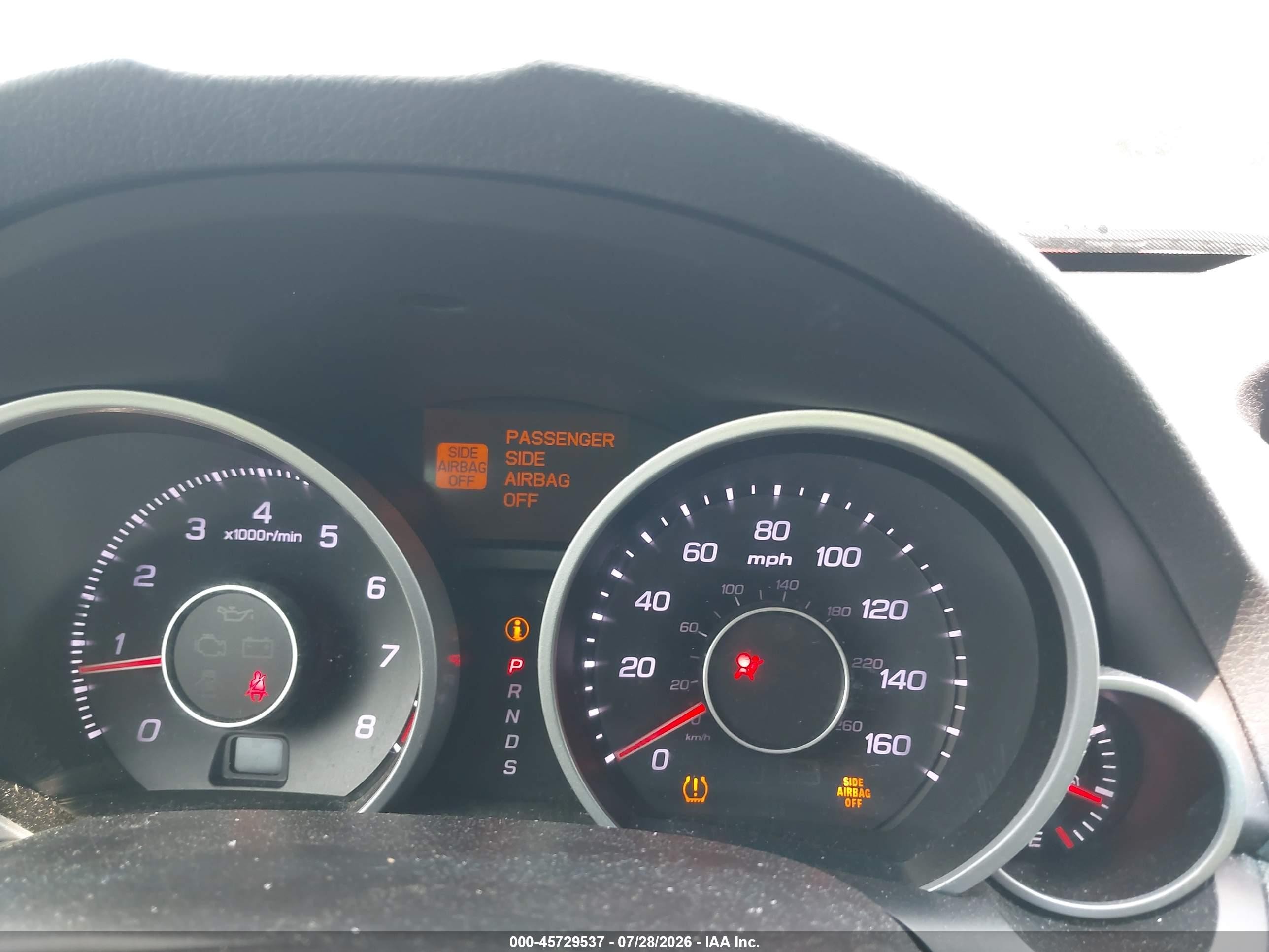 2012 Acura Tl 3.5 Gray vin: 19UUA8F29CA005641