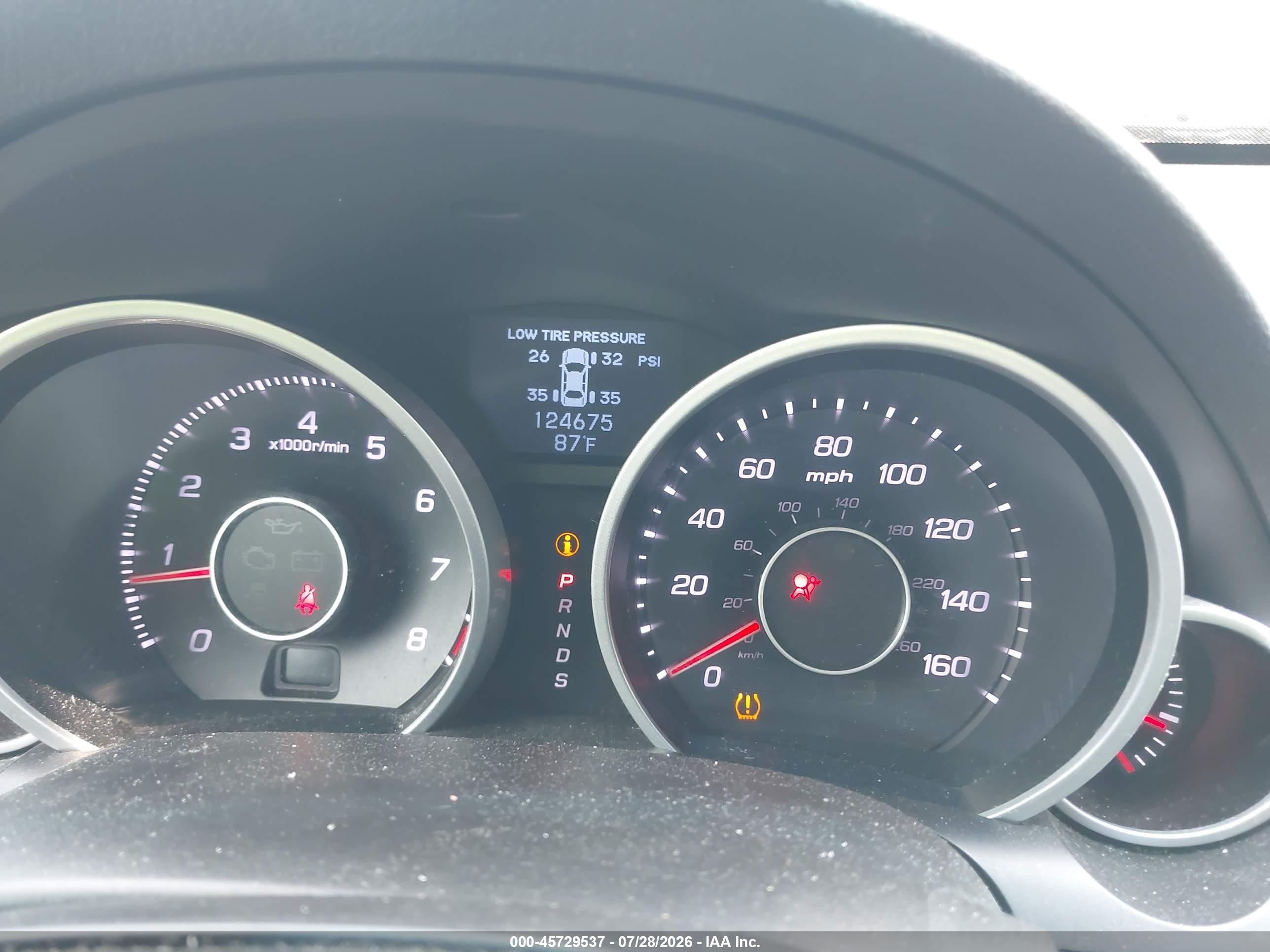 2012 Acura Tl 3.5 Gray vin: 19UUA8F29CA005641