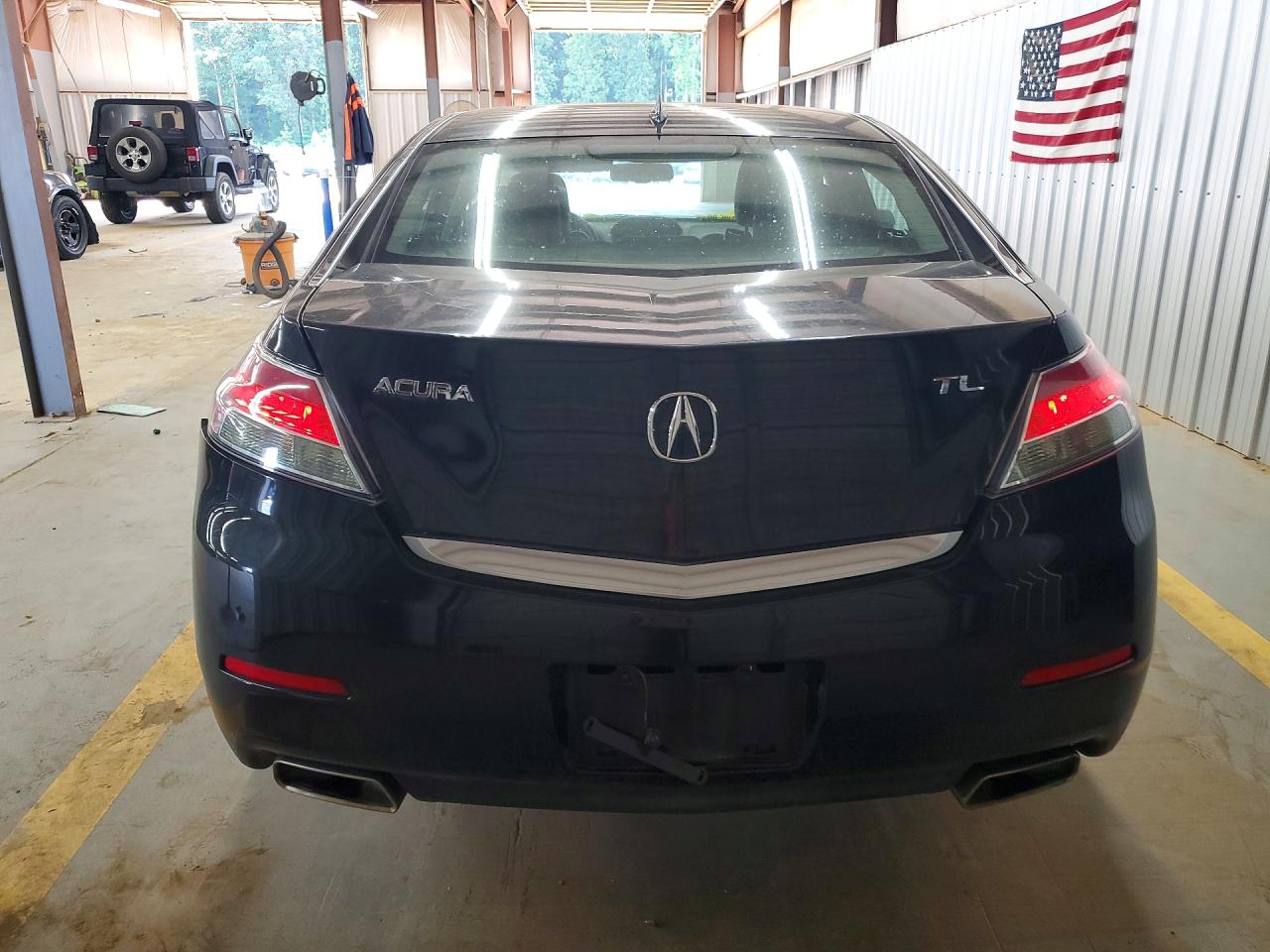 2012 Acura Tl Black vin: 19UUA8F29CA009804