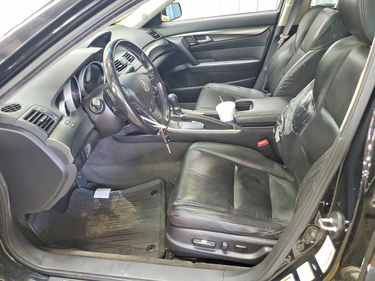 2012 Acura Tl Black vin: 19UUA8F29CA009804