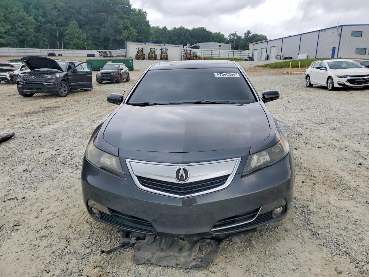 2012 Acura Tl Gray vin: 19UUA8F29CA010600