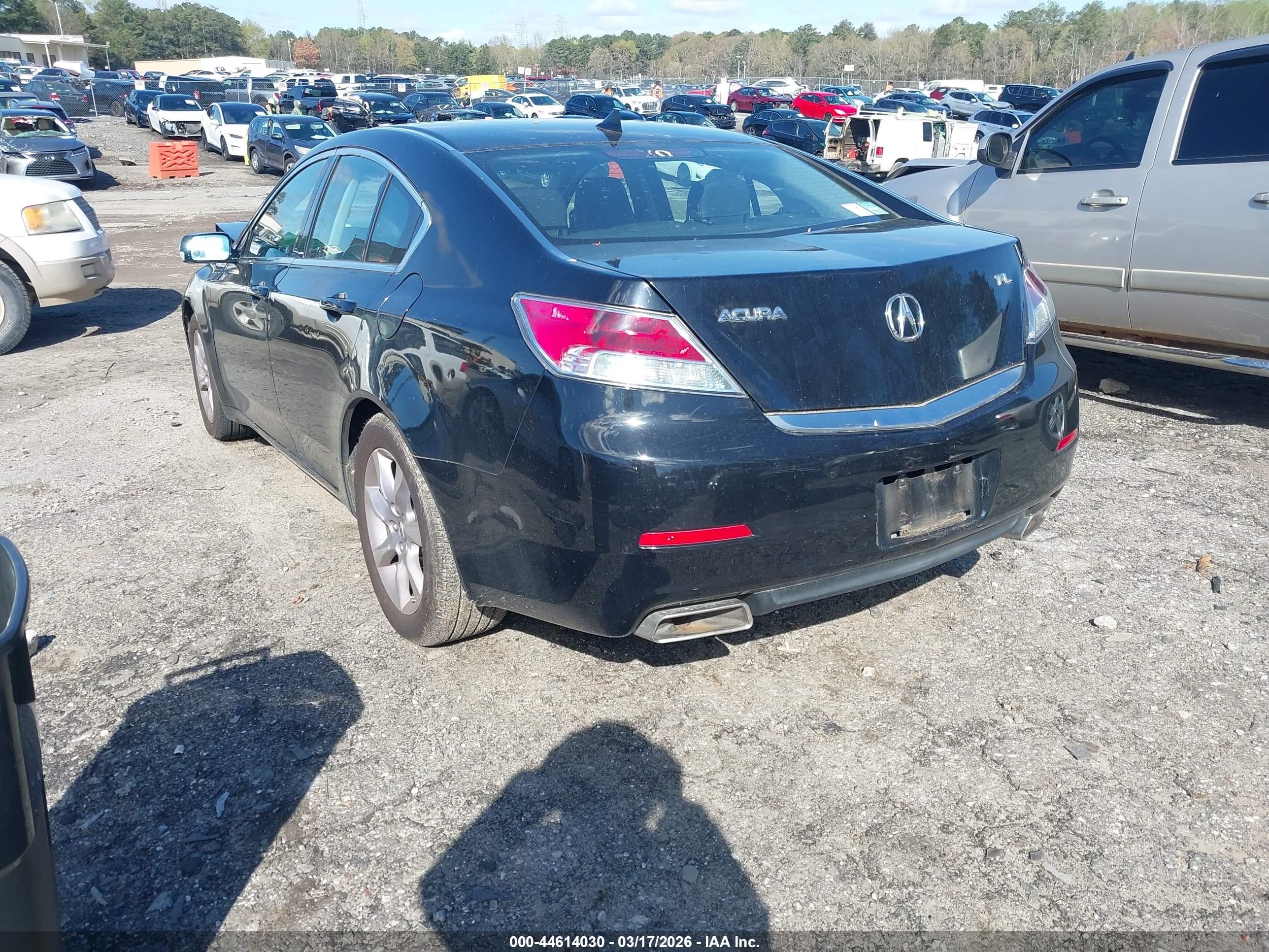 2012 Acura Tl 3.5 Черный vin: 19UUA8F29CA018194