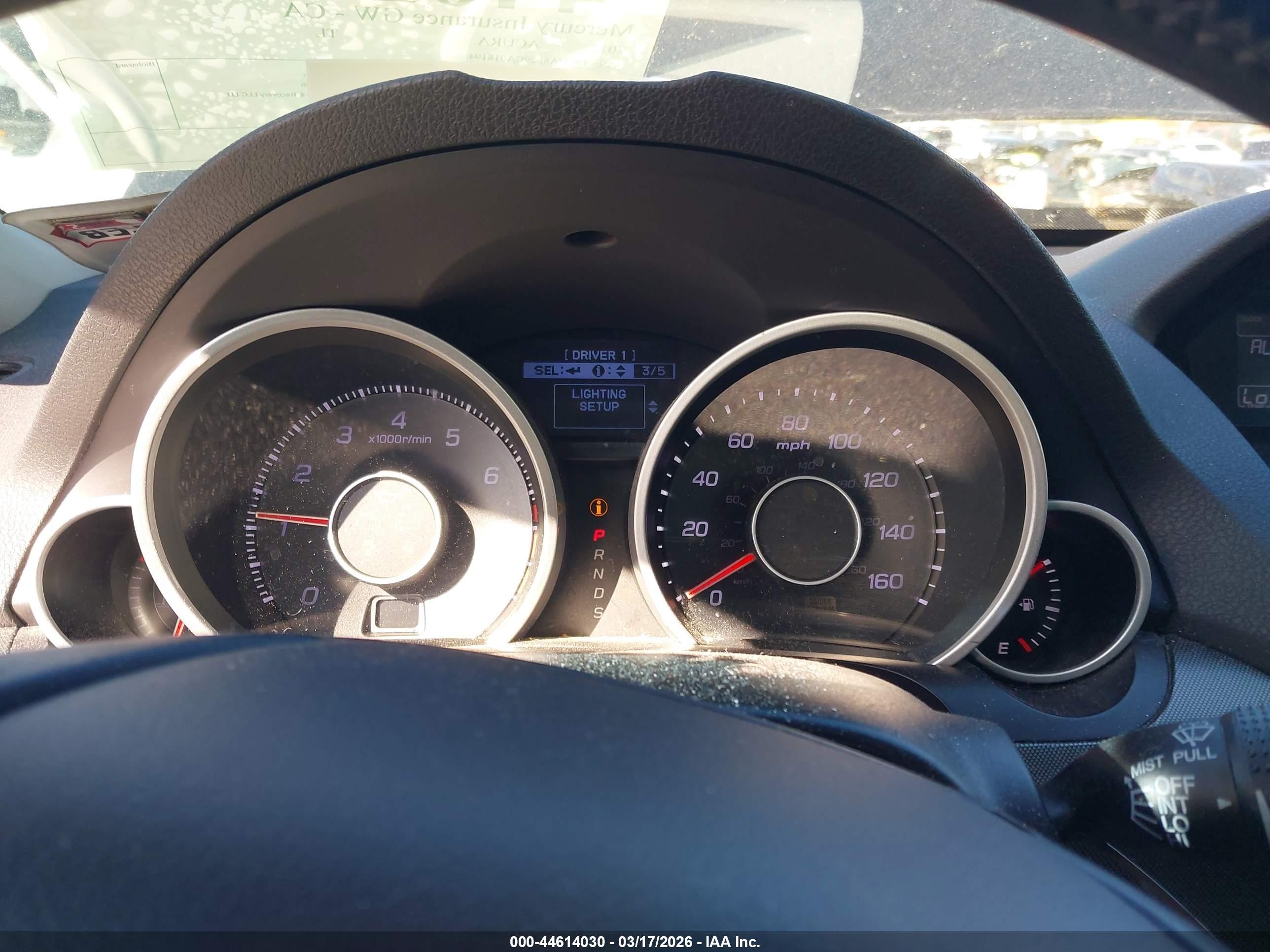 2012 Acura Tl 3.5 Черный vin: 19UUA8F29CA018194