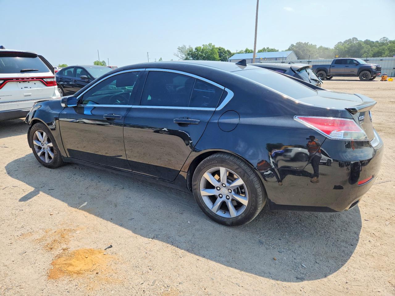 2012 Acura Tl Black vin: 19UUA8F29CA022696