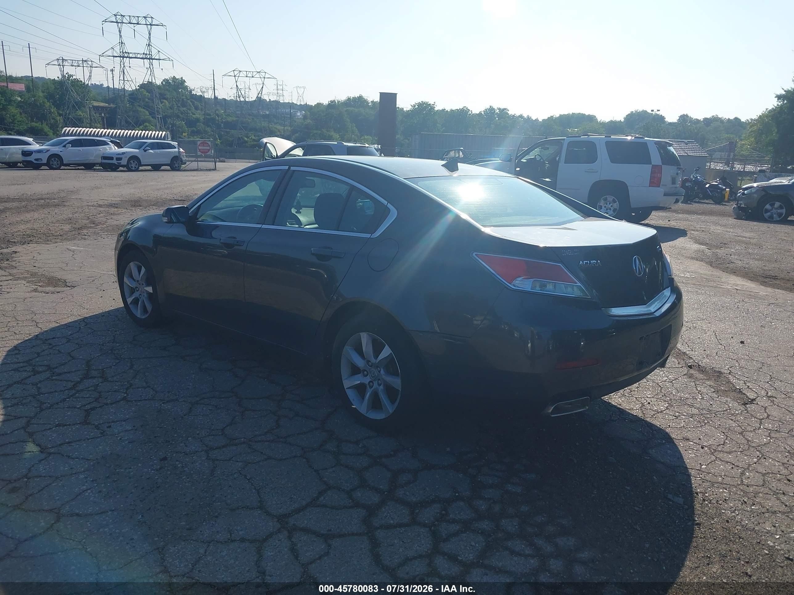 2012 Acura Tl 3.5 Gray vin: 19UUA8F29CA024657