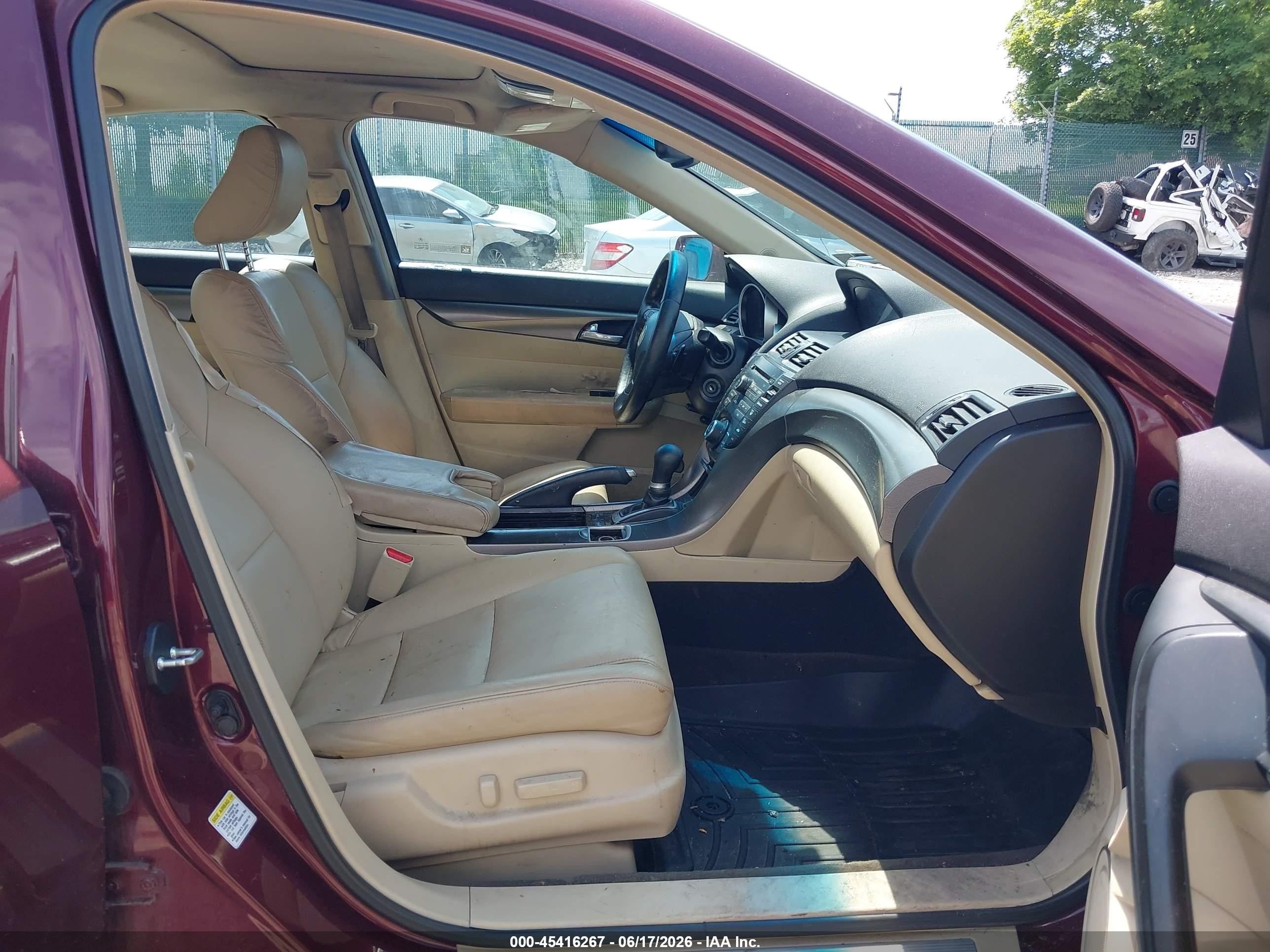 2013 Acura Tl 3.5 Бордовый vin: 19UUA8F29DA008590