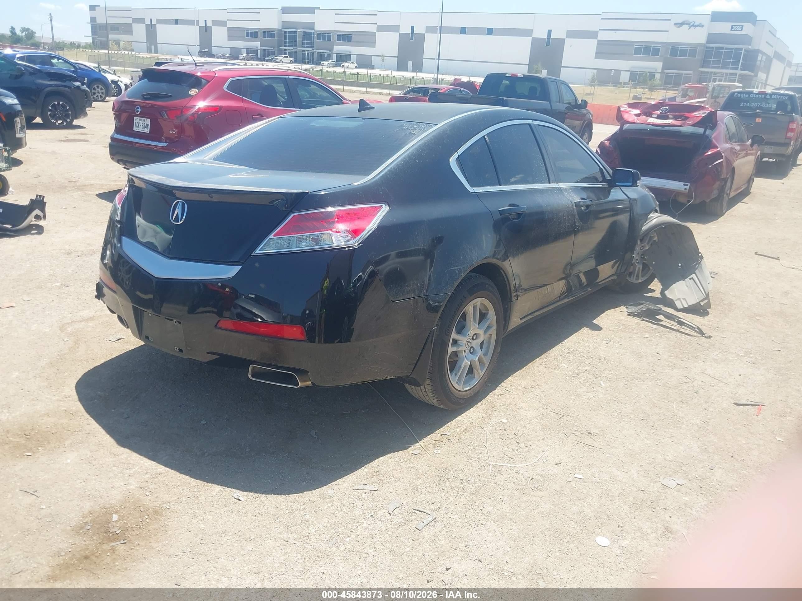 2010 Acura Tl 3.5 Black vin: 19UUA8F2XAA008044