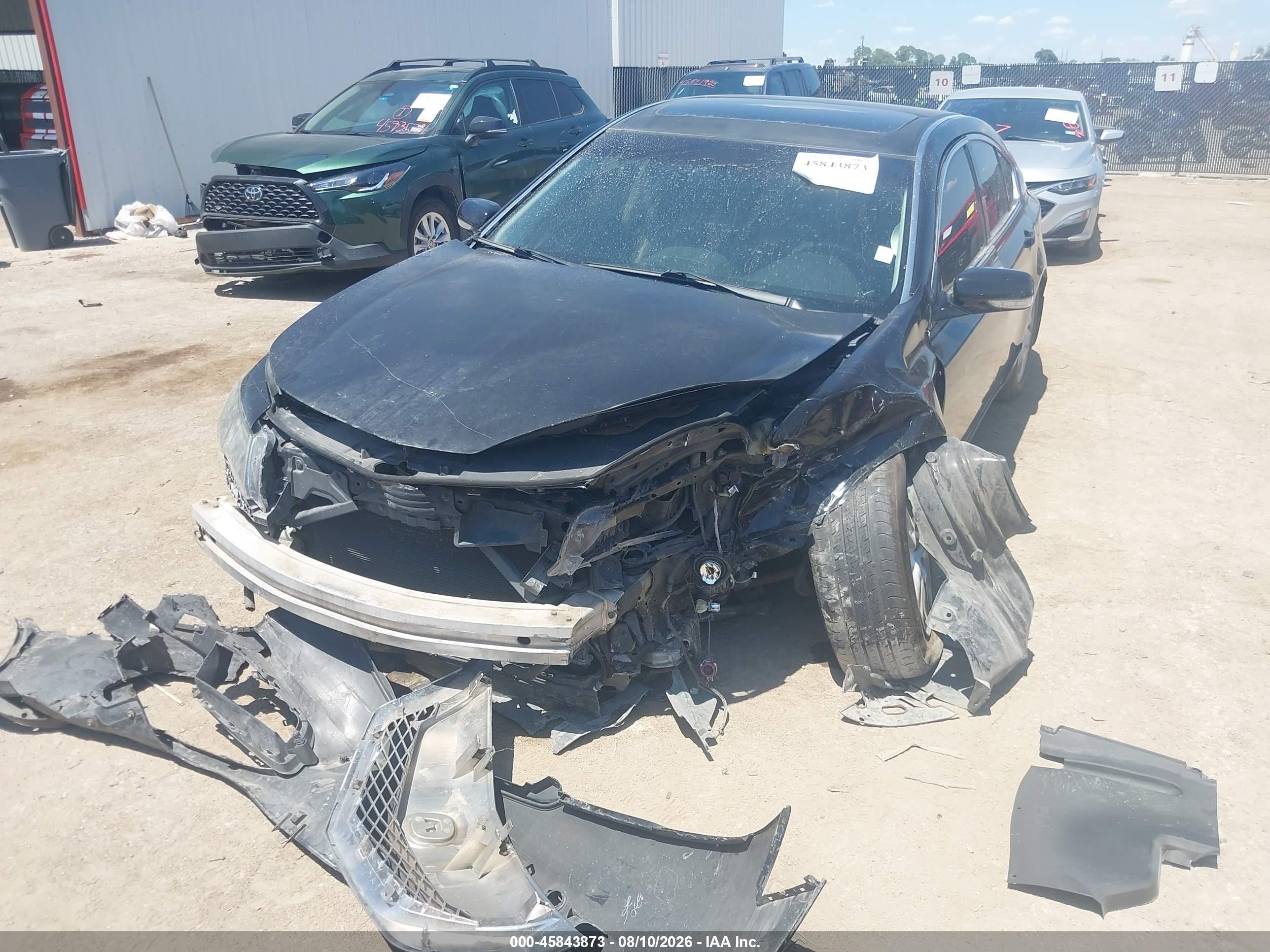 2010 Acura Tl 3.5 Black vin: 19UUA8F2XAA008044